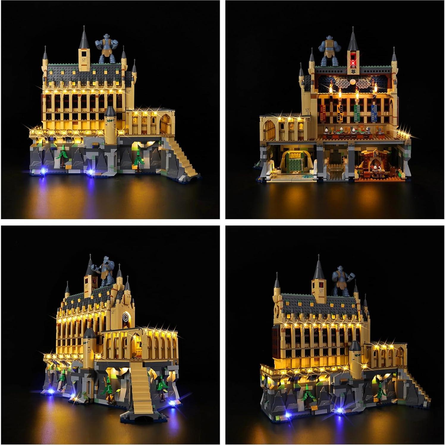 Kit de Iluminación LED Kyglaring para Lego 76435 Castillo de Hogwarts