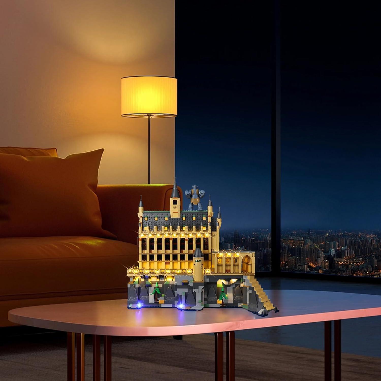 Kit de Iluminación LED Kyglaring para Lego 76435 Castillo de Hogwarts