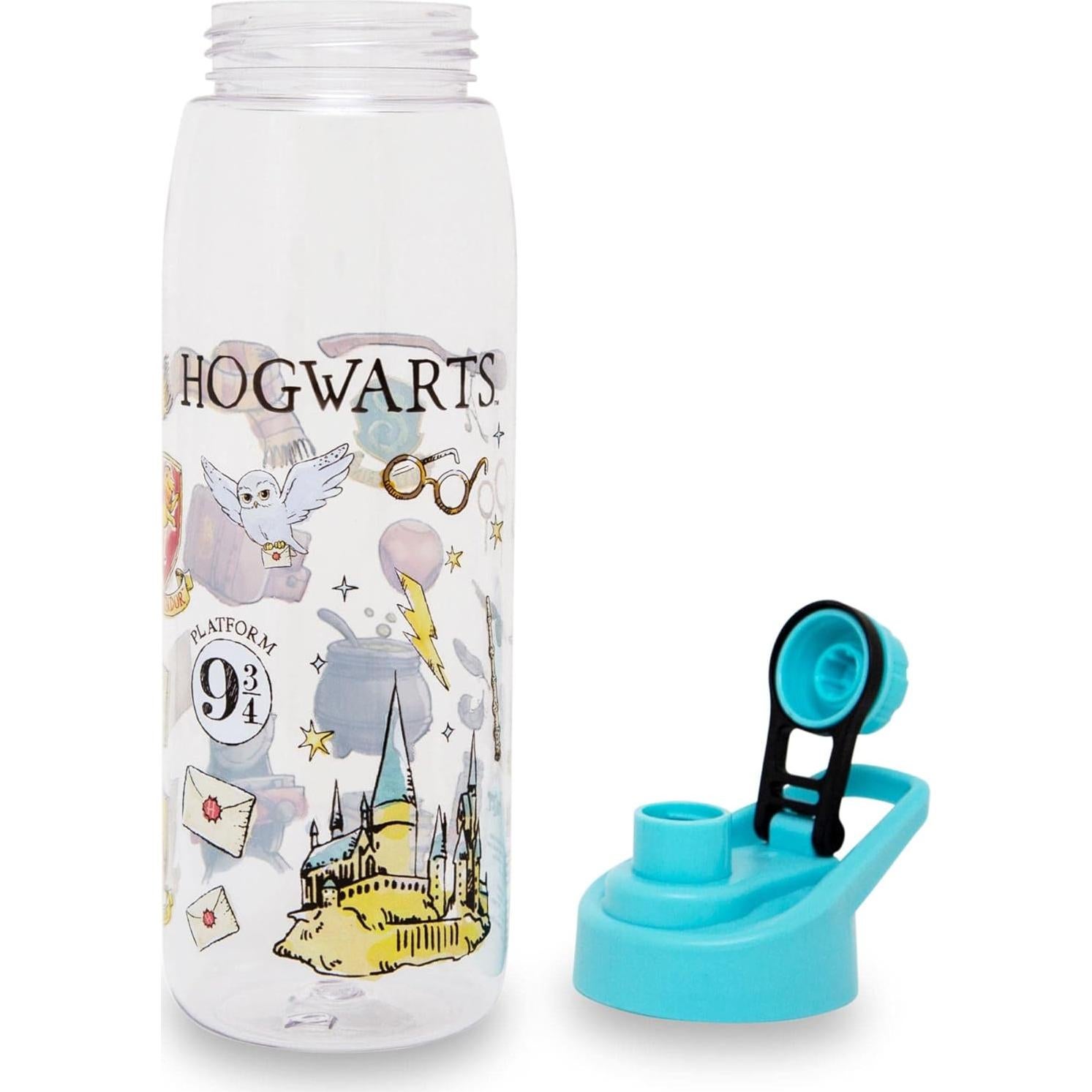 Botella de Agua de Plástico Silver Buffalo Harry Potter 0.83L