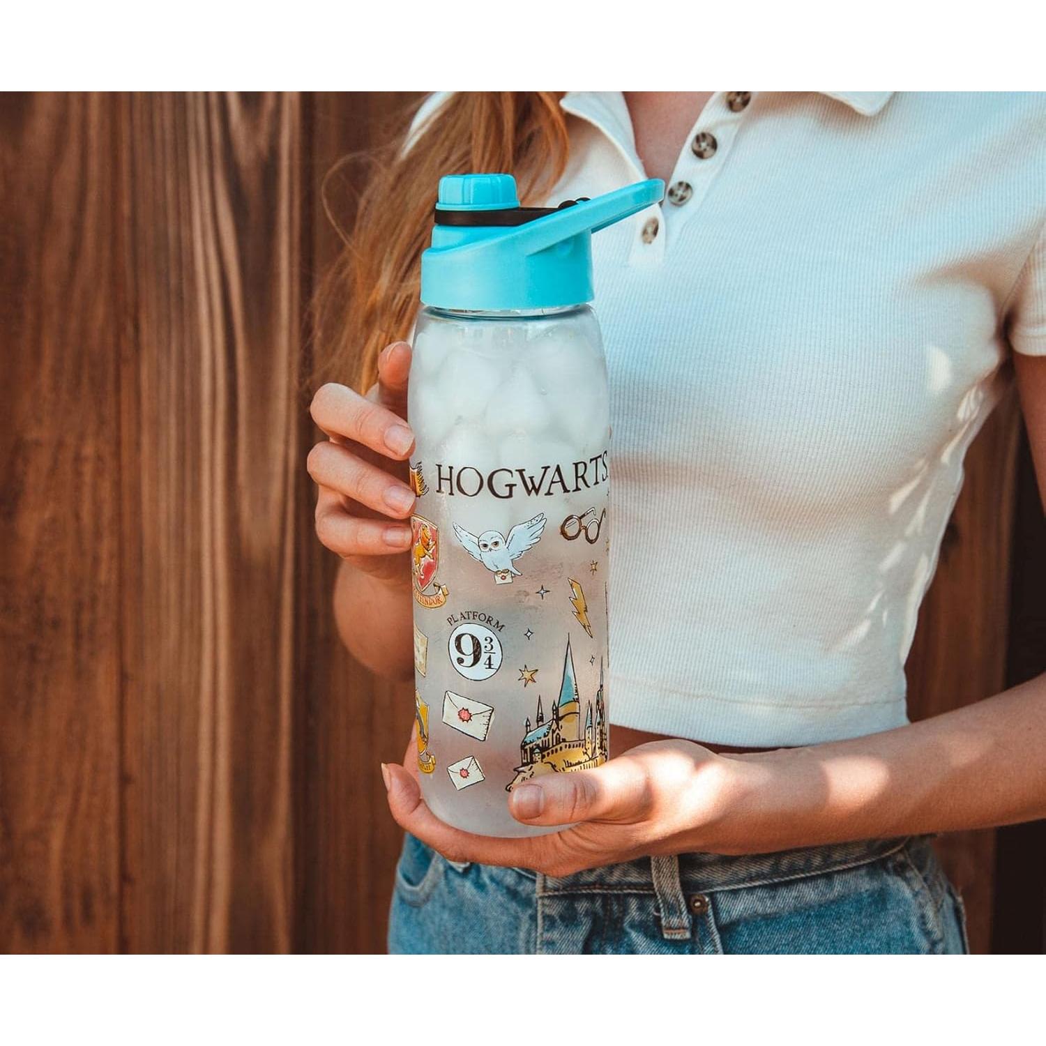 Botella de Agua de Plástico Silver Buffalo Harry Potter 0.83L