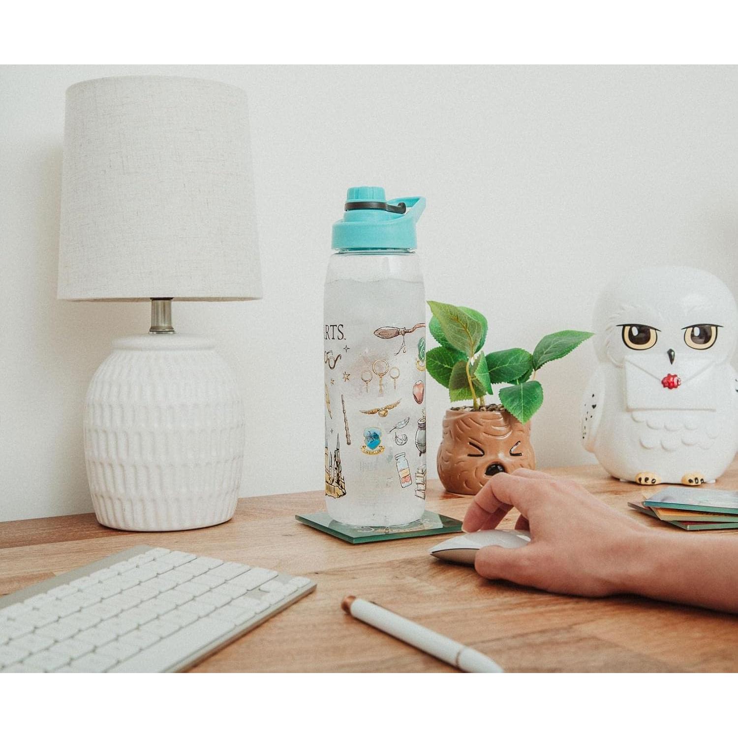 Botella de Agua de Plástico Silver Buffalo Harry Potter 0.83L