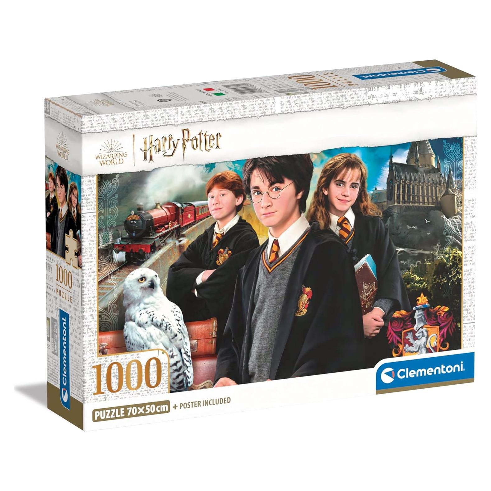 Rompecabezas Clementoni Harry Potter 1000 Piezas 70x50 cm