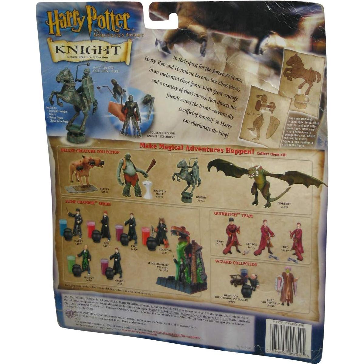 Figura de Acción Harry Potter Caballero Ajedrez Mágico Mattel