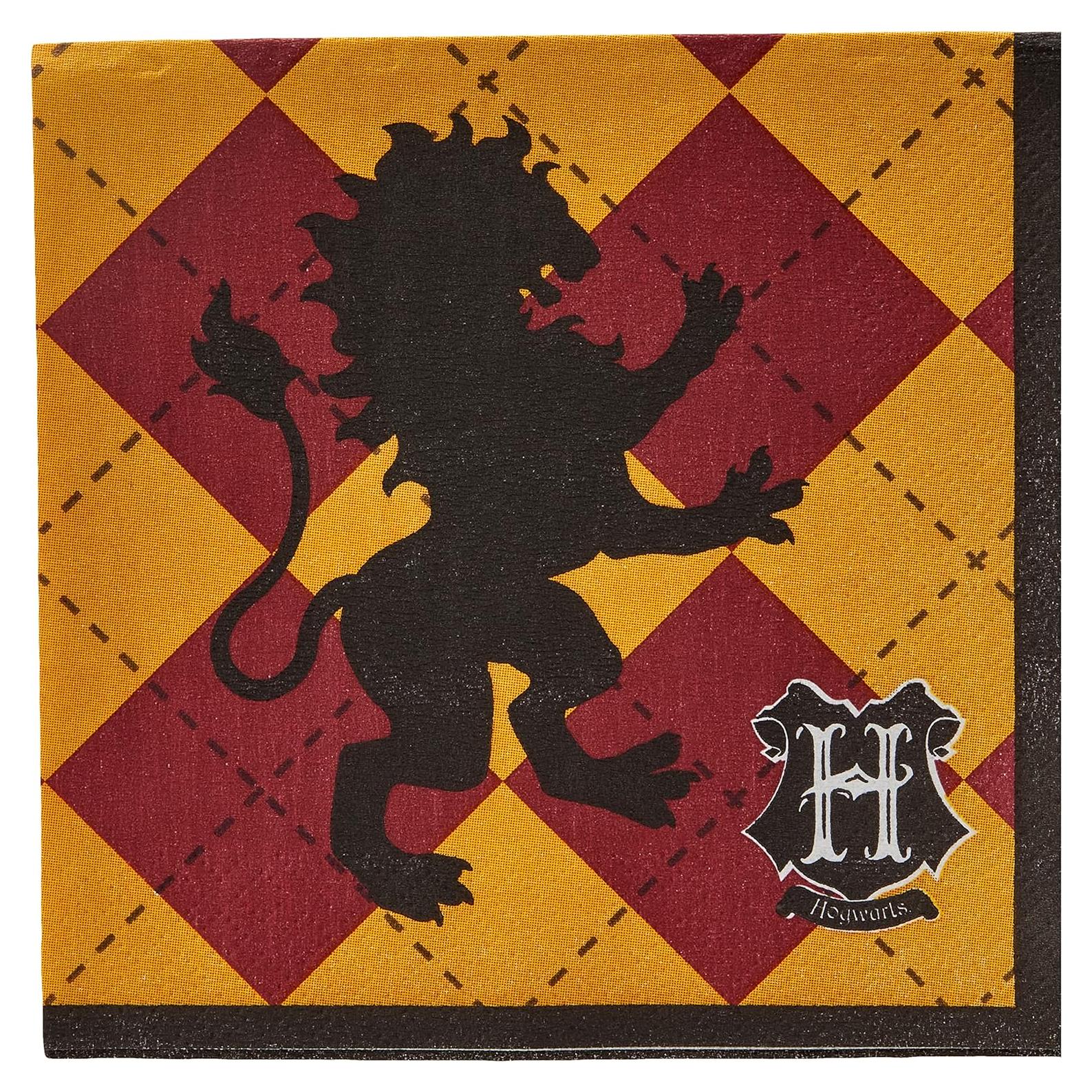 Servilletas de Papel Harry Potter Amscan - 16 Piezas 12.7x12.7 cm