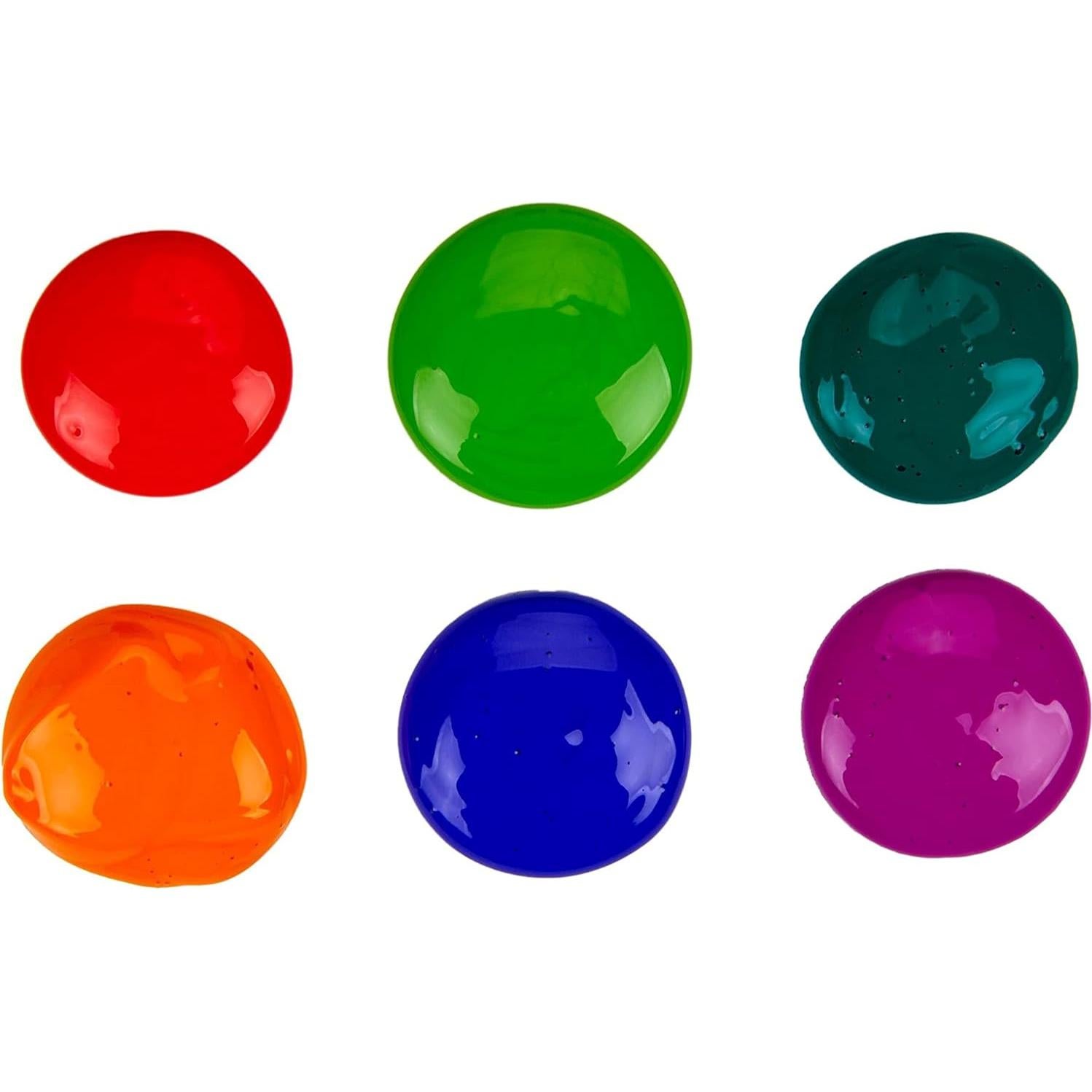 Pintura Lavable Crayola 6 Colores Audaces 59ml - No Tóxica