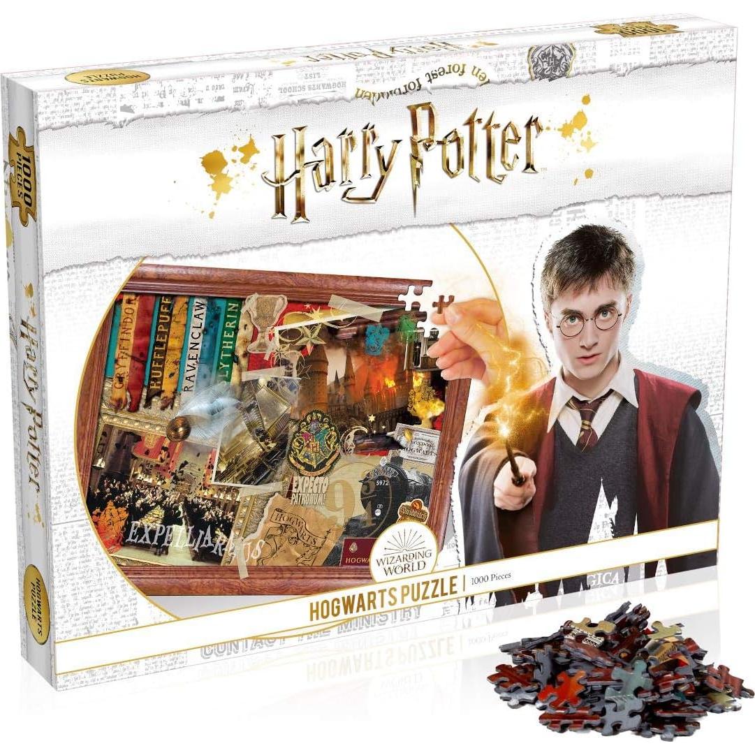 Rompecabezas Harry Potter Hogwarts 1000 Piezas Top Trumps