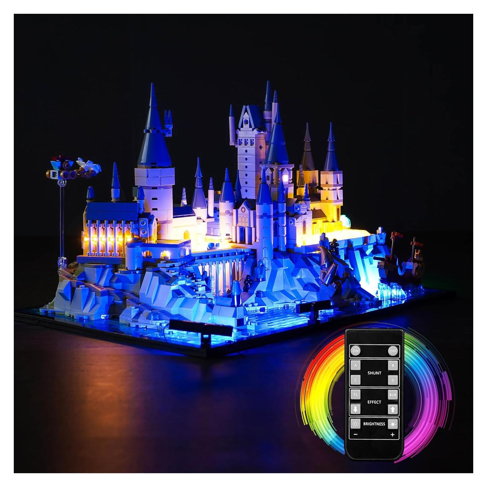 Kit de Luz LED VONADO para LEGO Hogwarts 76419, Azul