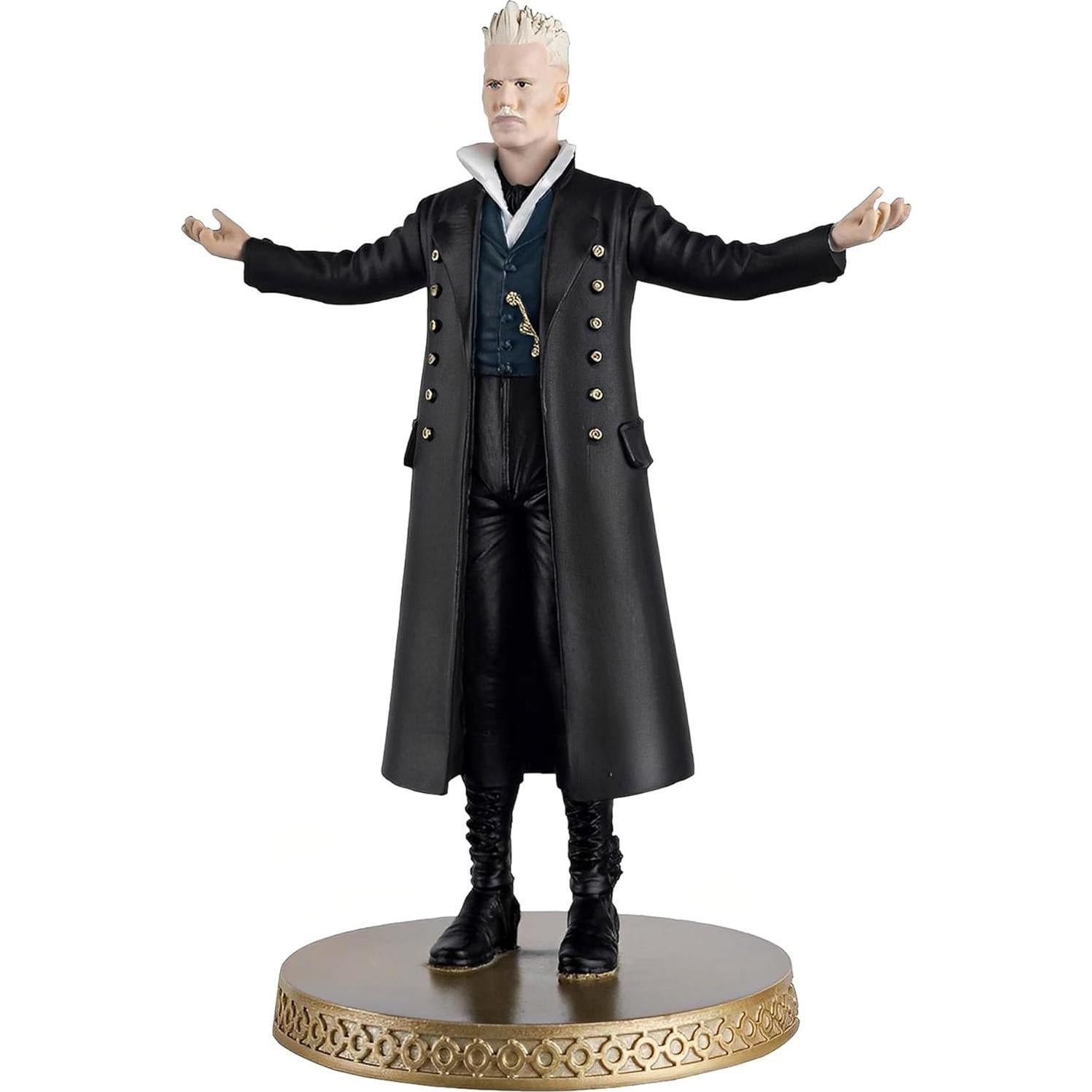 Figura Gellert Grindelwald Eaglemoss 12x5x12cm Coleccionable