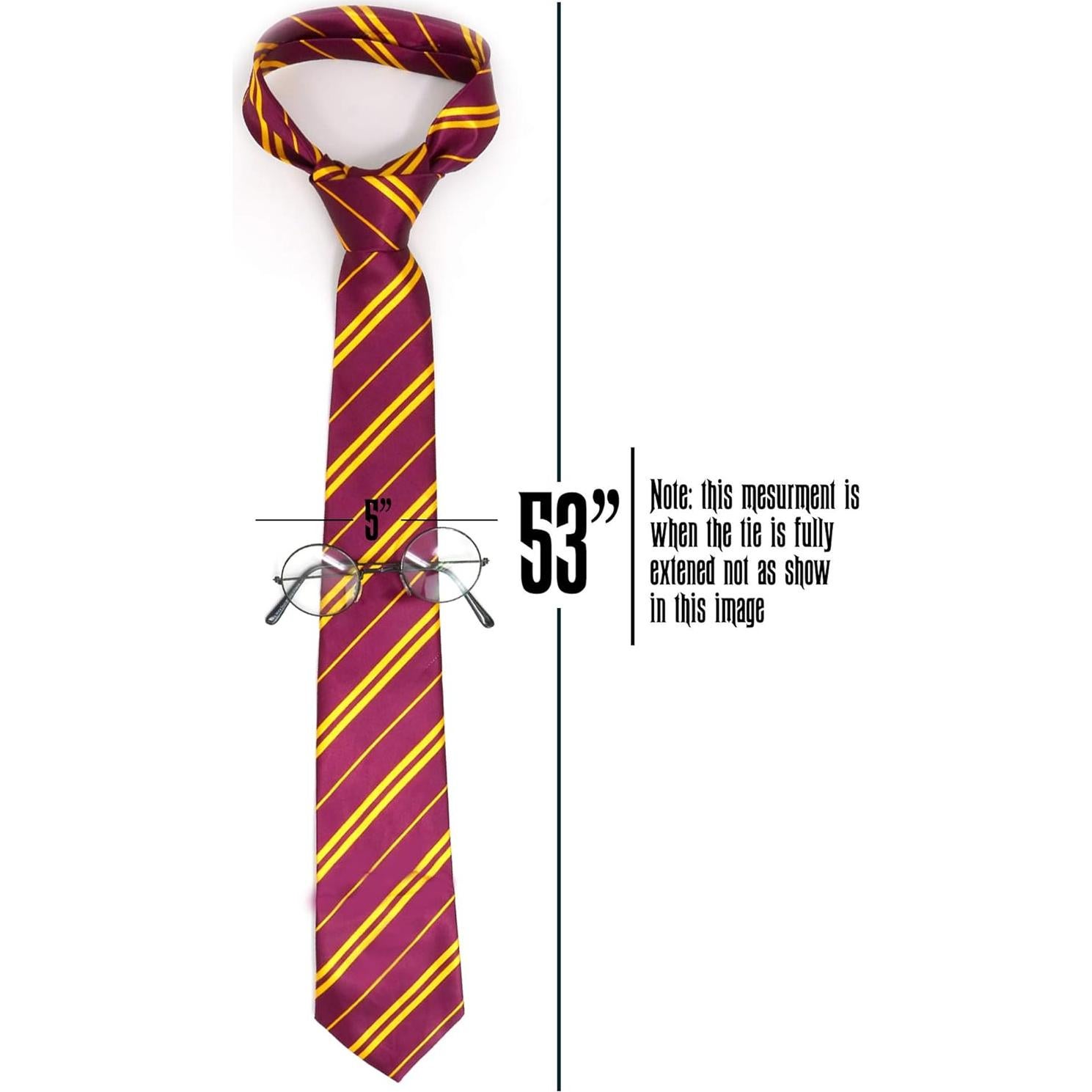 Conjunto de Disfraz Mago Skeleteen: Corbata y Gafas