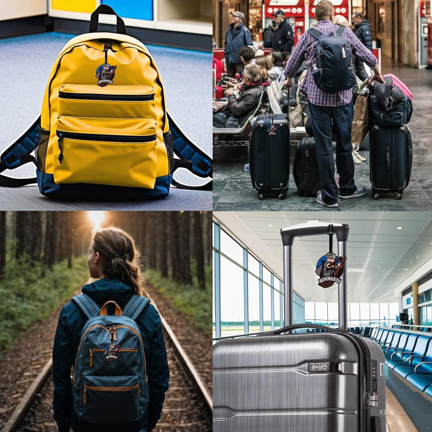 Etiqueta de Equipaje de Silicona LEGO Harry Potter Madam Hooch