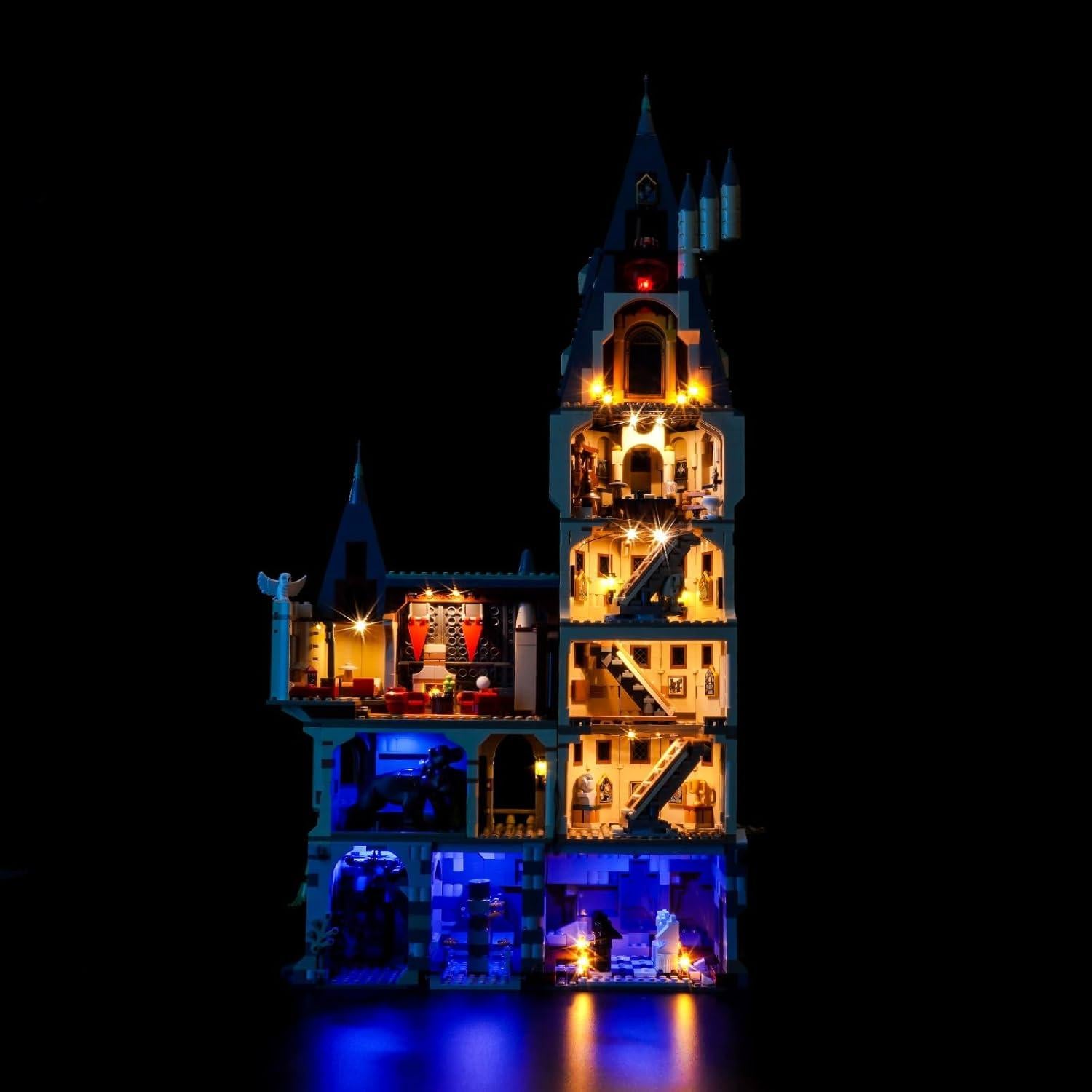 Kit de Iluminación LED Brickshining para LEGO Castillo Hogwarts