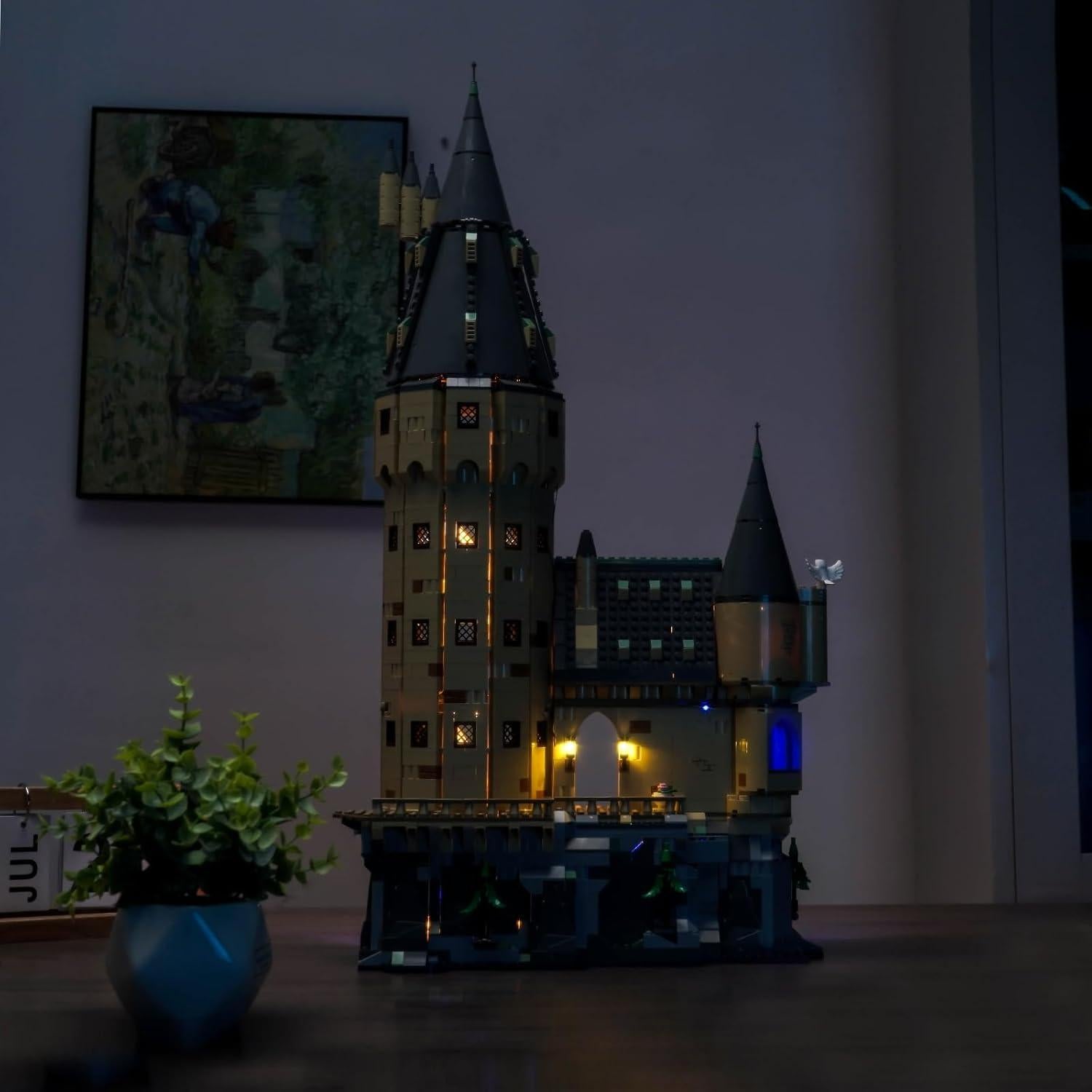Kit de Iluminación LED Brickshining para LEGO Castillo Hogwarts