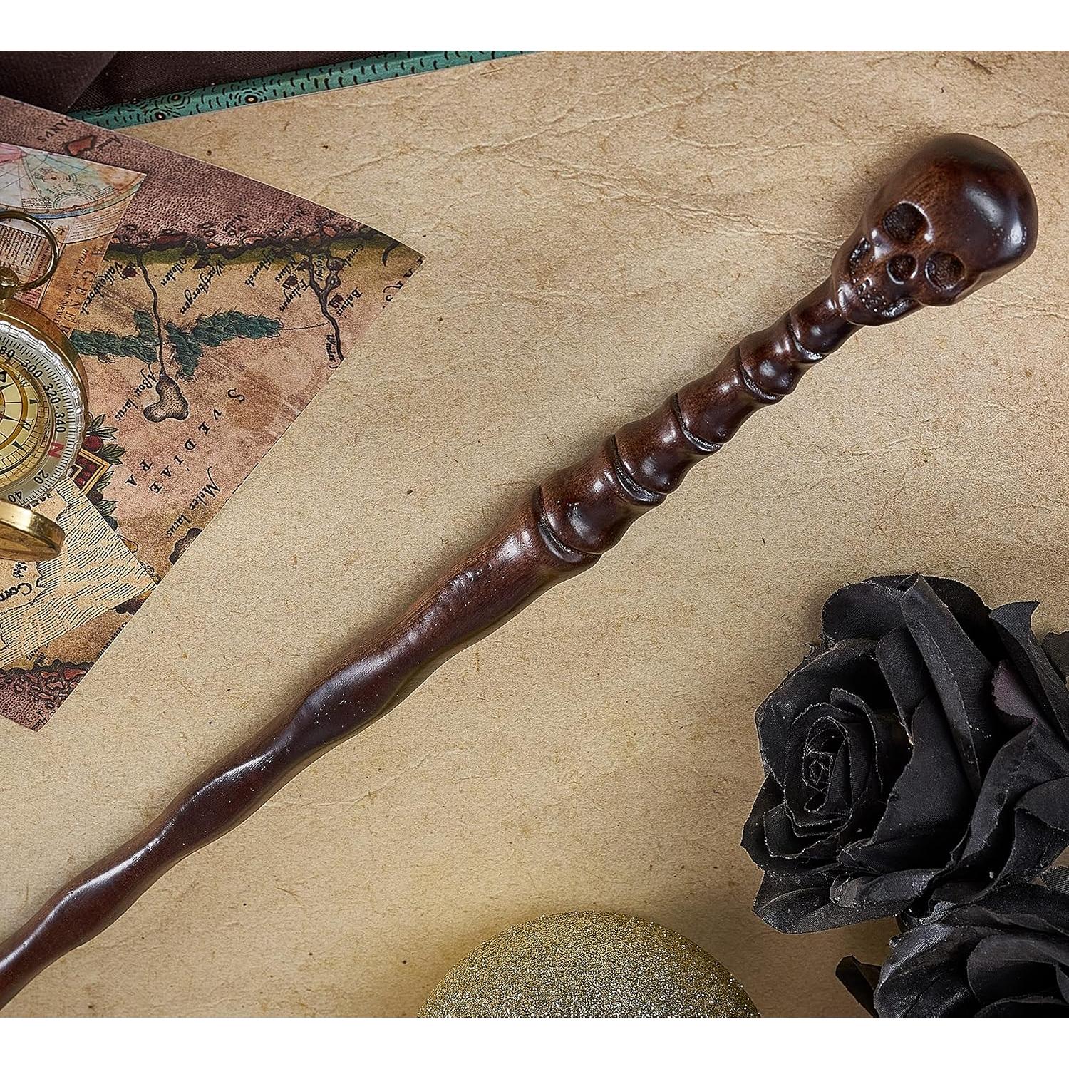 Varita Mágica de Madera Handicraftviet 38 cm - Regalo Halloween