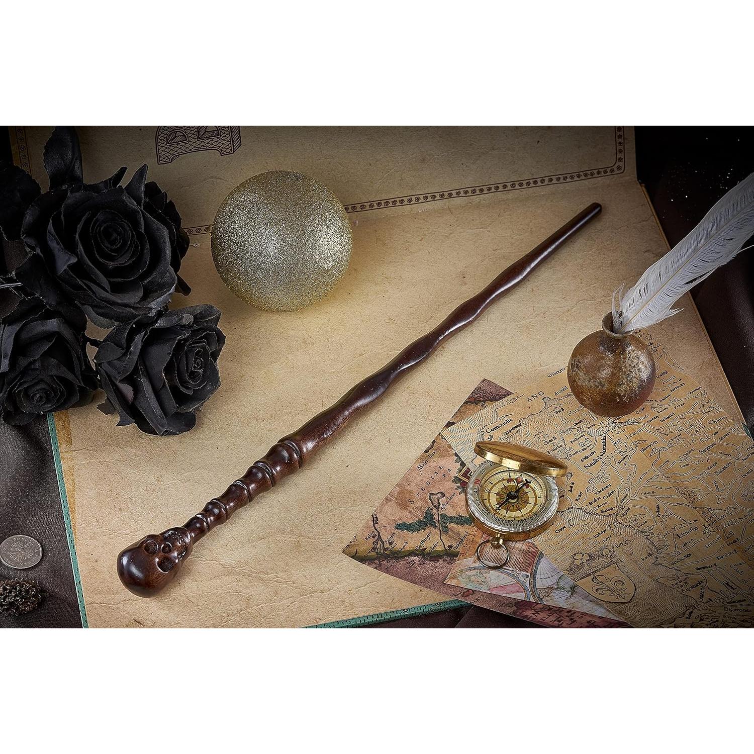 Varita Mágica de Madera Handicraftviet 38 cm - Regalo Halloween