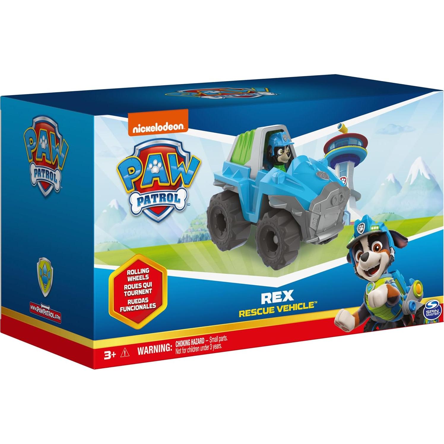 Vehículo de Rescate Dinosaurios PAW Patrol Rex 24x11x14cm