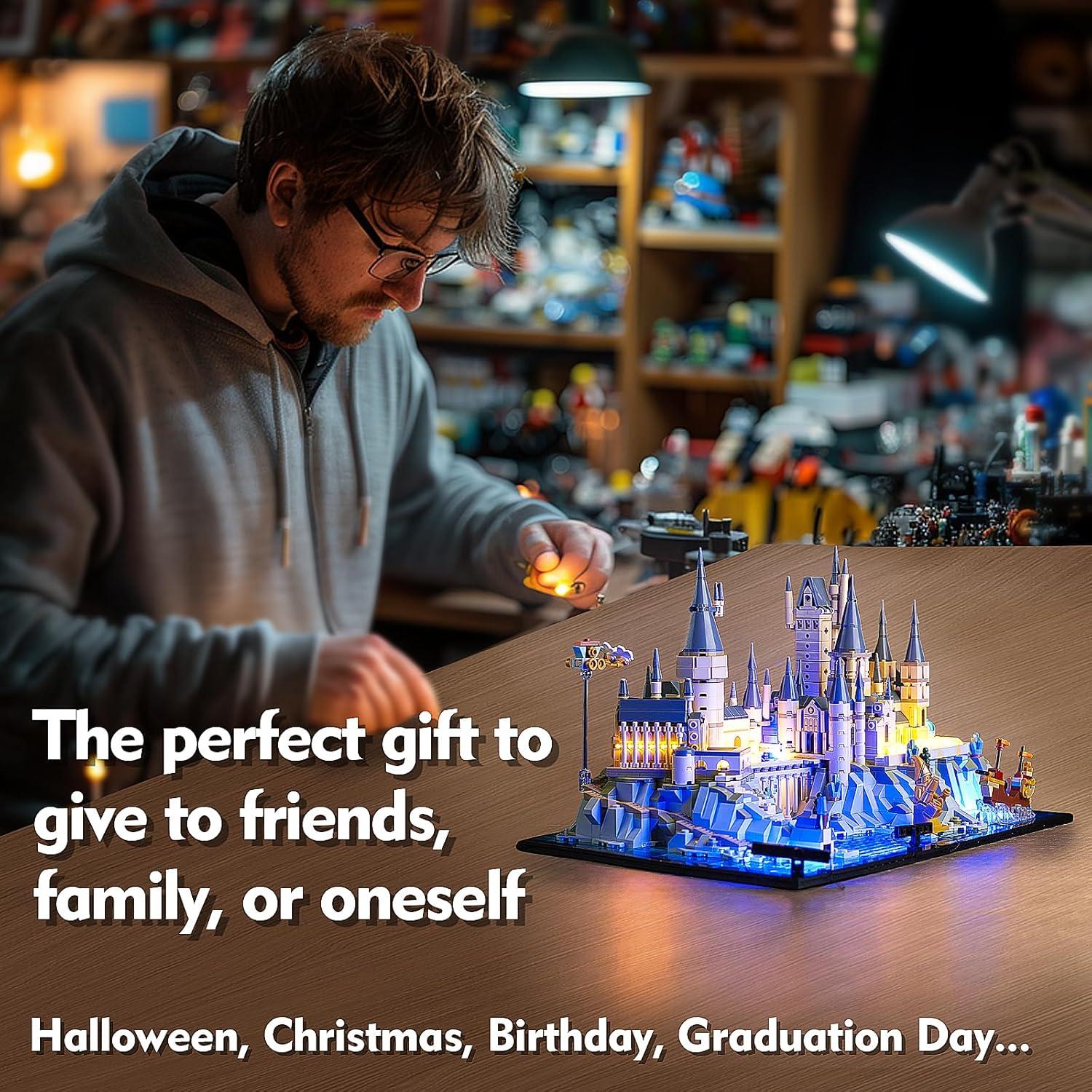 Iluminación LED Brickshining para LEGO Castillo de Hogwarts 76419