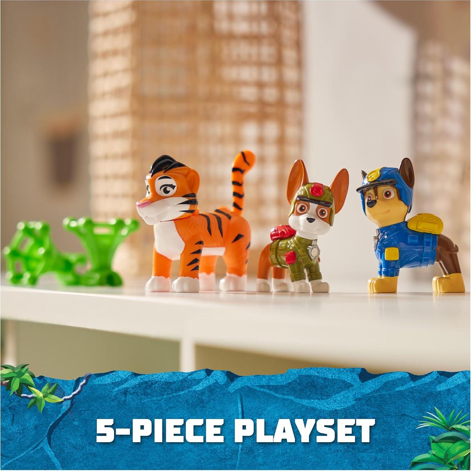 Figuras de Acción PAW Patrol Jungle Pups Chase y Tracker