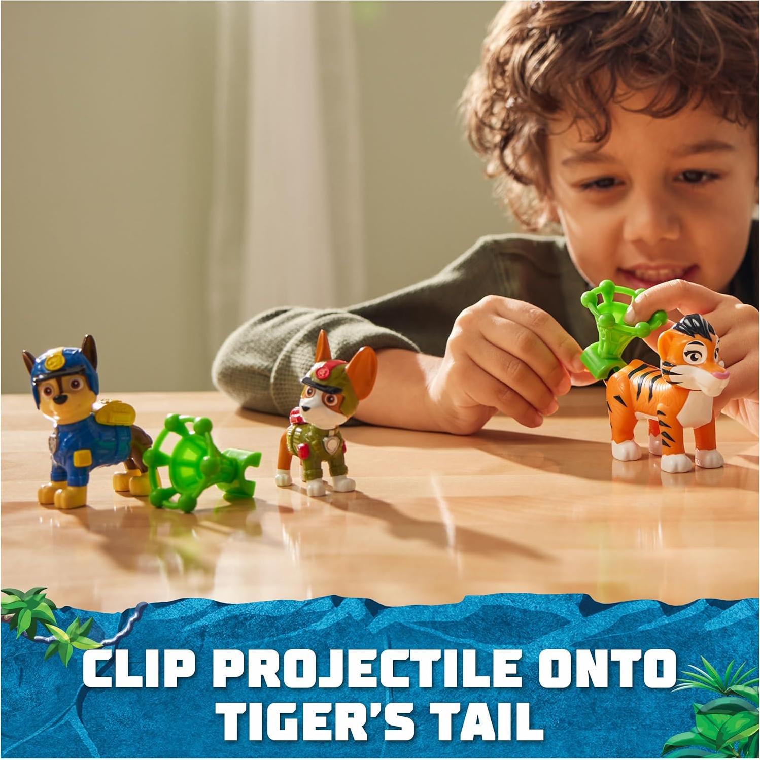 Figuras de Acción PAW Patrol Jungle Pups Chase y Tracker