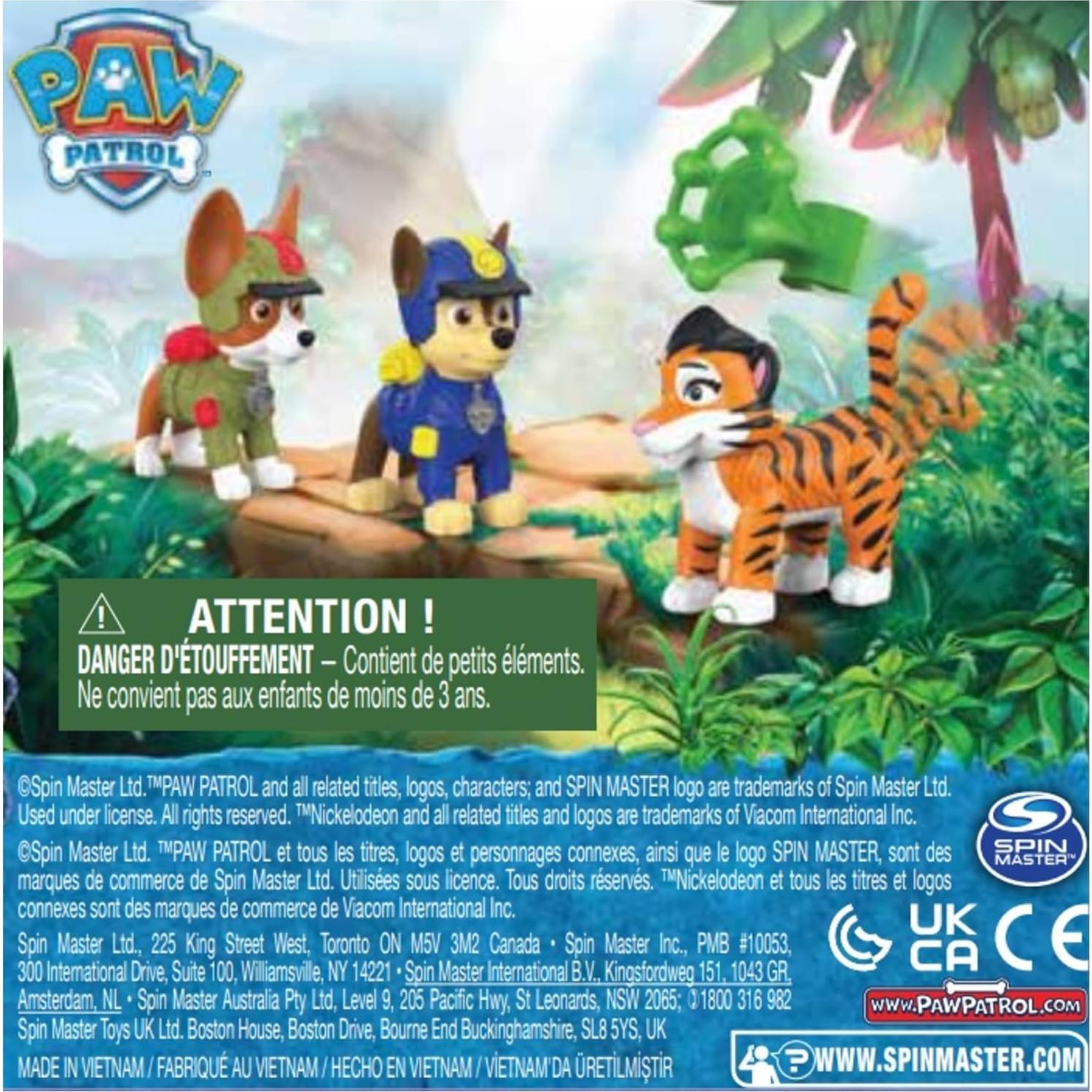 Figuras de Acción PAW Patrol Jungle Pups Chase y Tracker