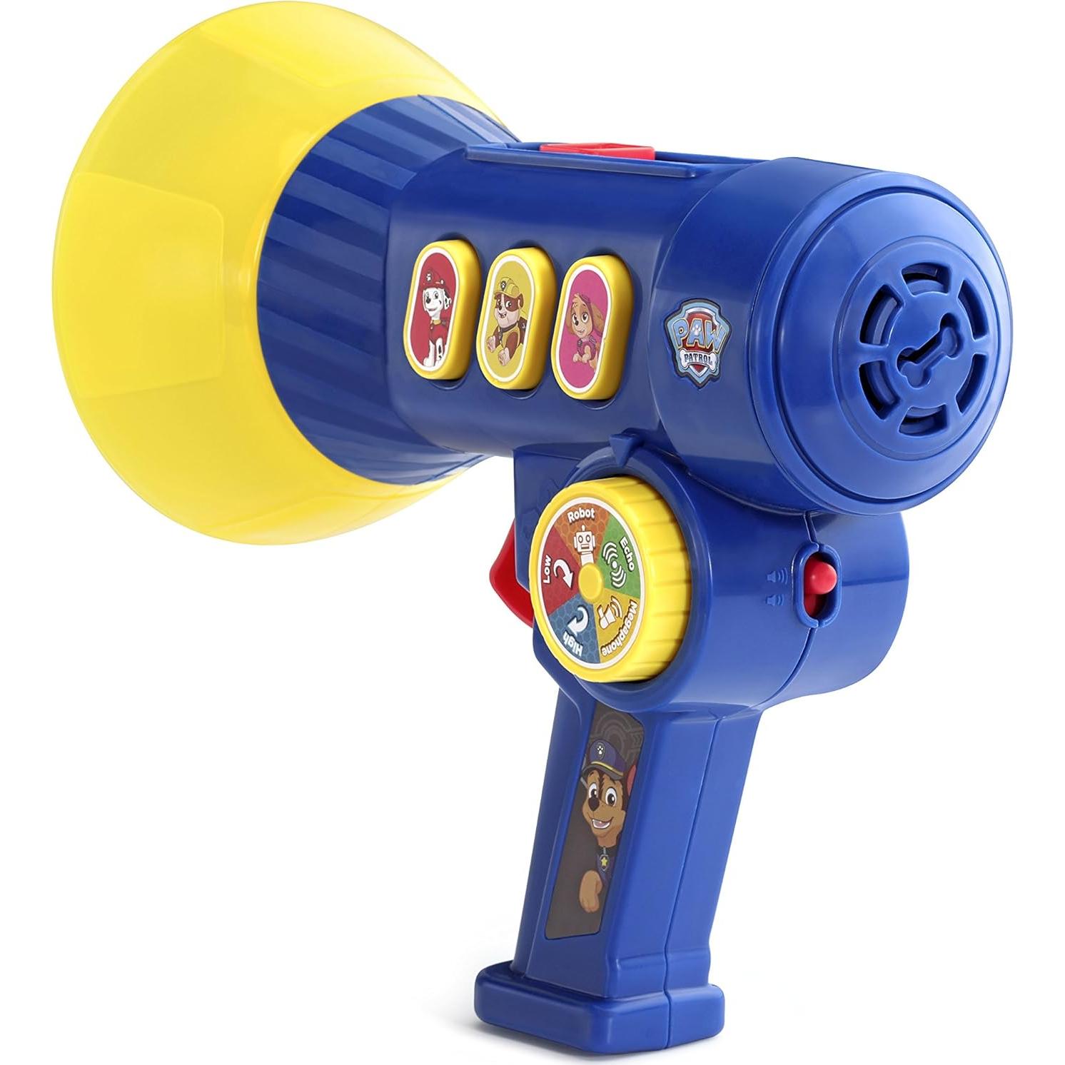 Megáfono VTech PAW Patrol con Cambiador de Voz, Azul