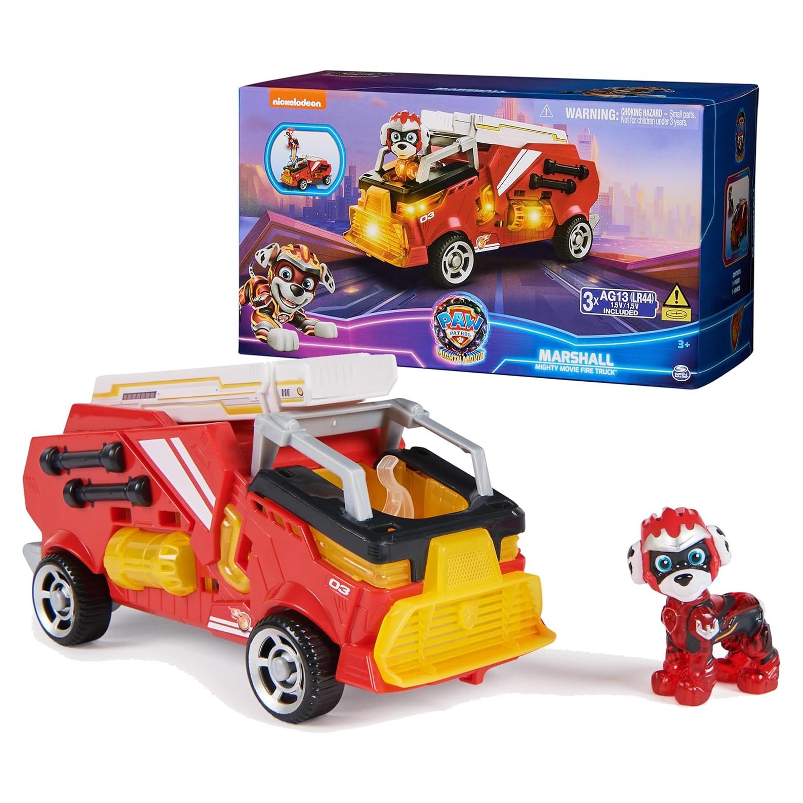 Camión de Bomberos PAW Patrol Spin Master con Marshall 3+