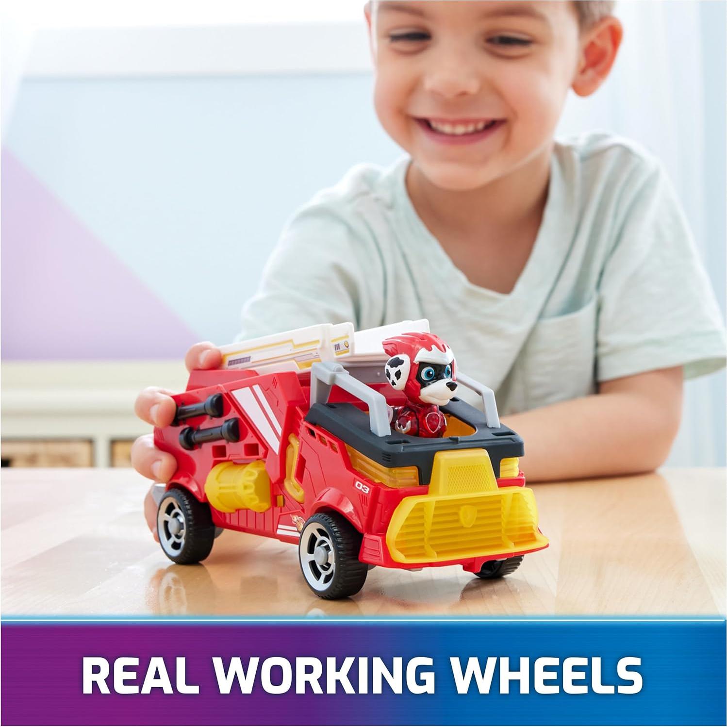 Camión de Bomberos PAW Patrol Spin Master con Marshall 3+