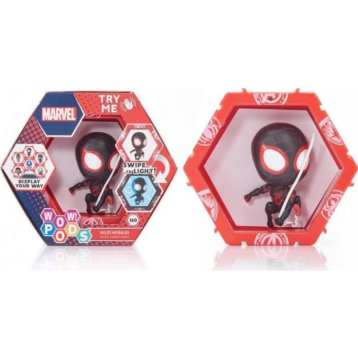 Figura Bobble-Head WOW! PODS Spiderman Miles Morales 10.16 cm