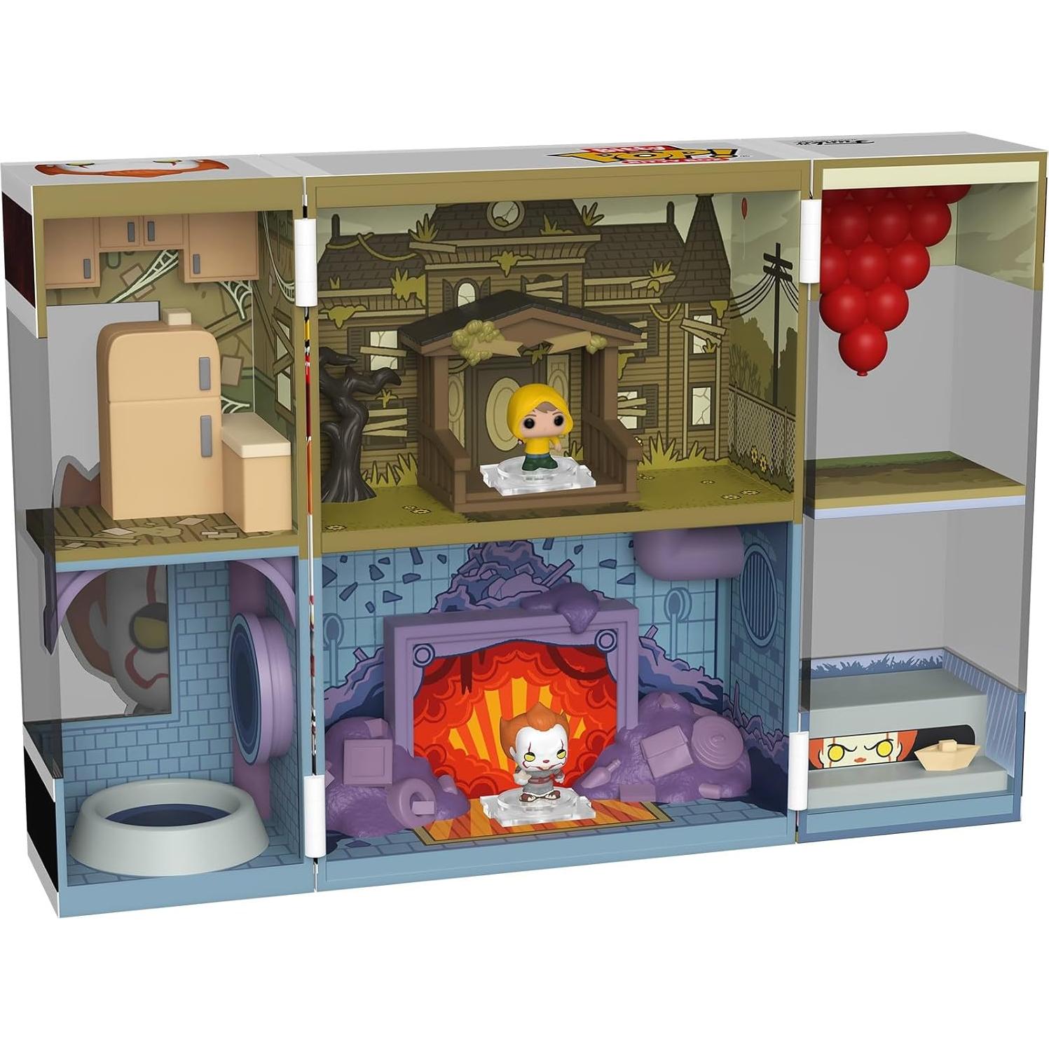 Funko Bitty Pop! IT - Caja Coleccionable con 2 Figuras 2.2 cm