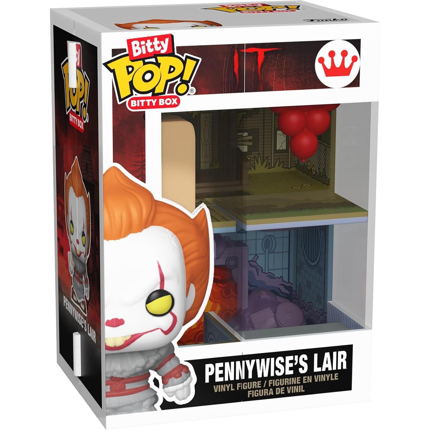 Funko Bitty Pop! IT - Caja Coleccionable con 2 Figuras 2.2 cm