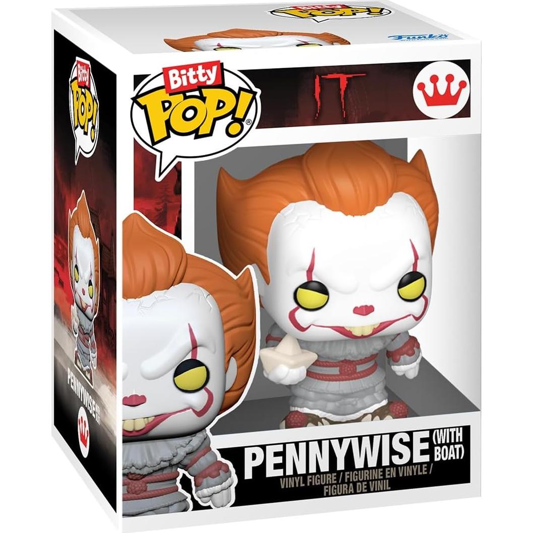 Funko Bitty Pop! IT - Caja Coleccionable con 2 Figuras 2.2 cm