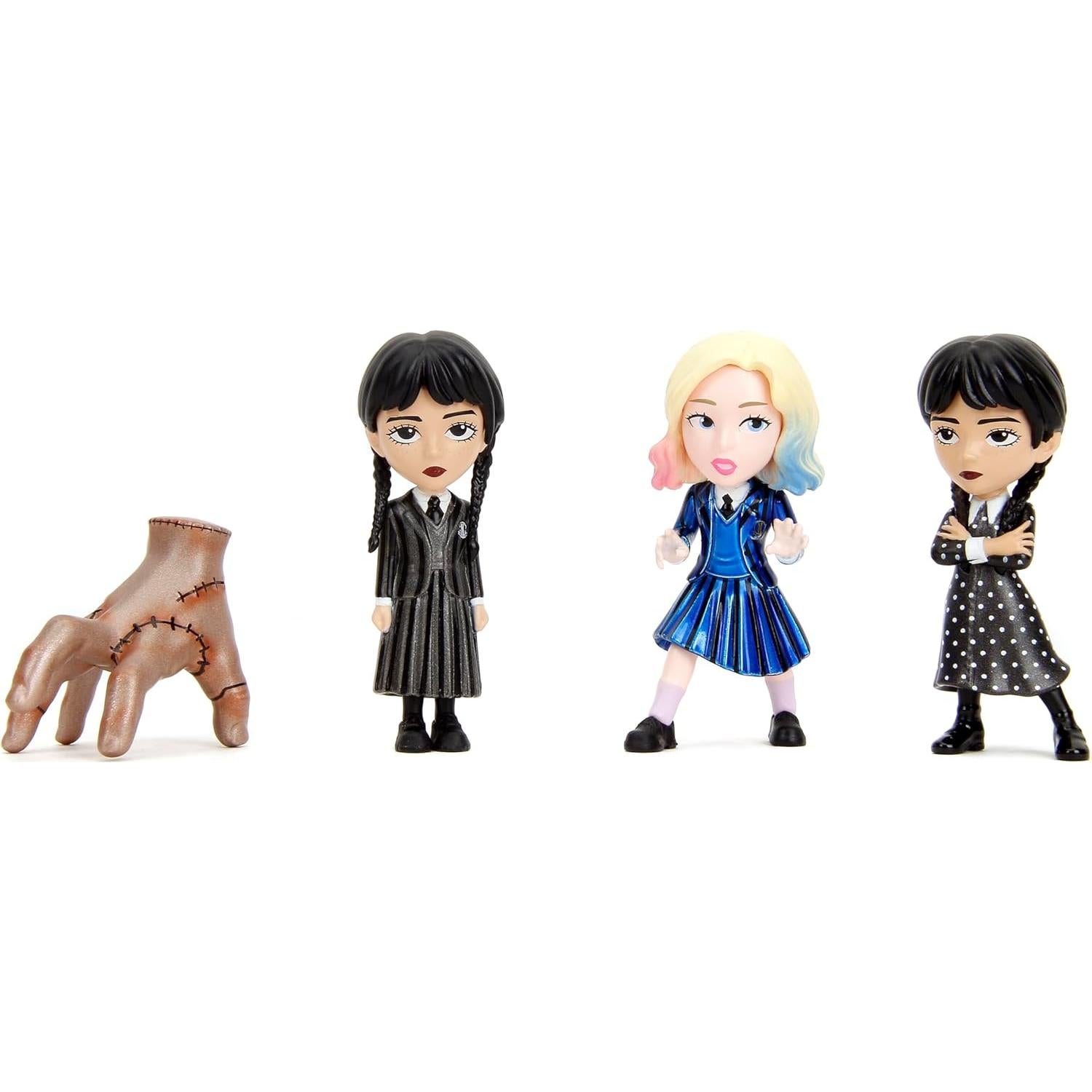 Figuras de colección Jada Toys Wednesday 4-Pack 2.5"