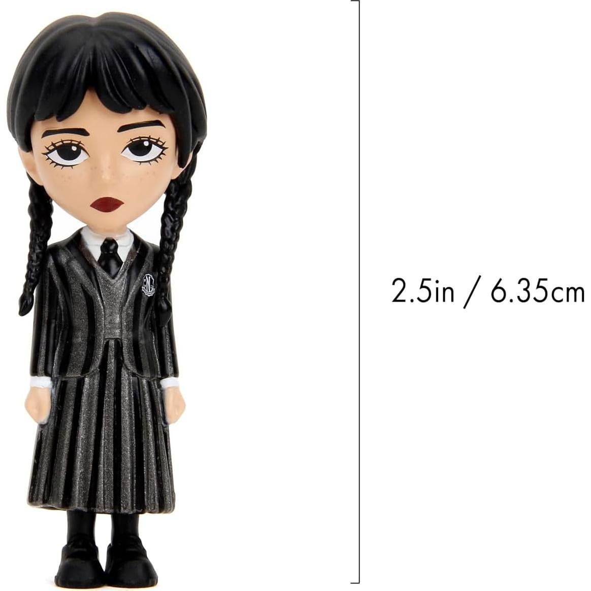 Figuras de colección Jada Toys Wednesday 4-Pack 2.5"