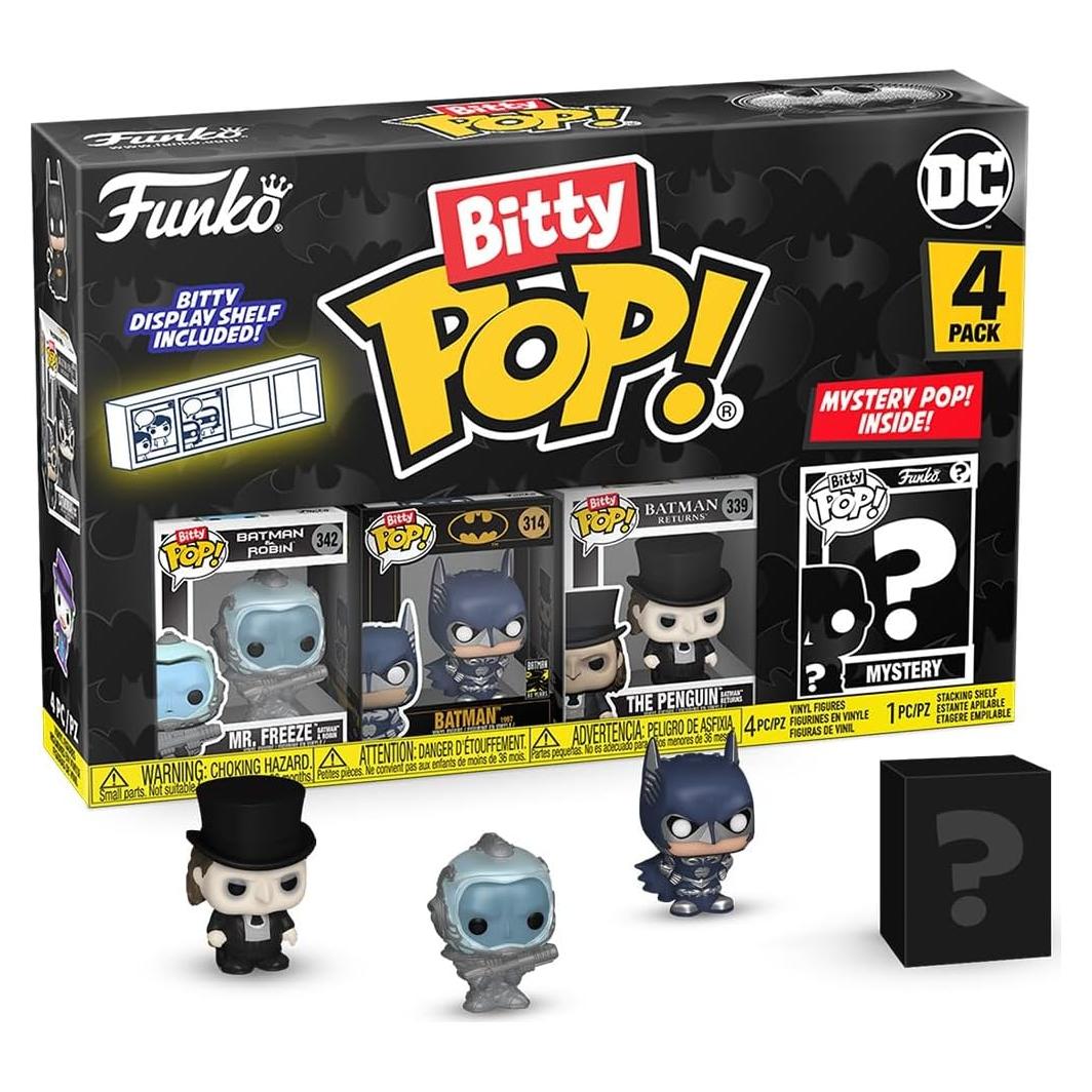 Funko Bitty POP! Batman 85th - Pack 4 Figuras + Sorpresa