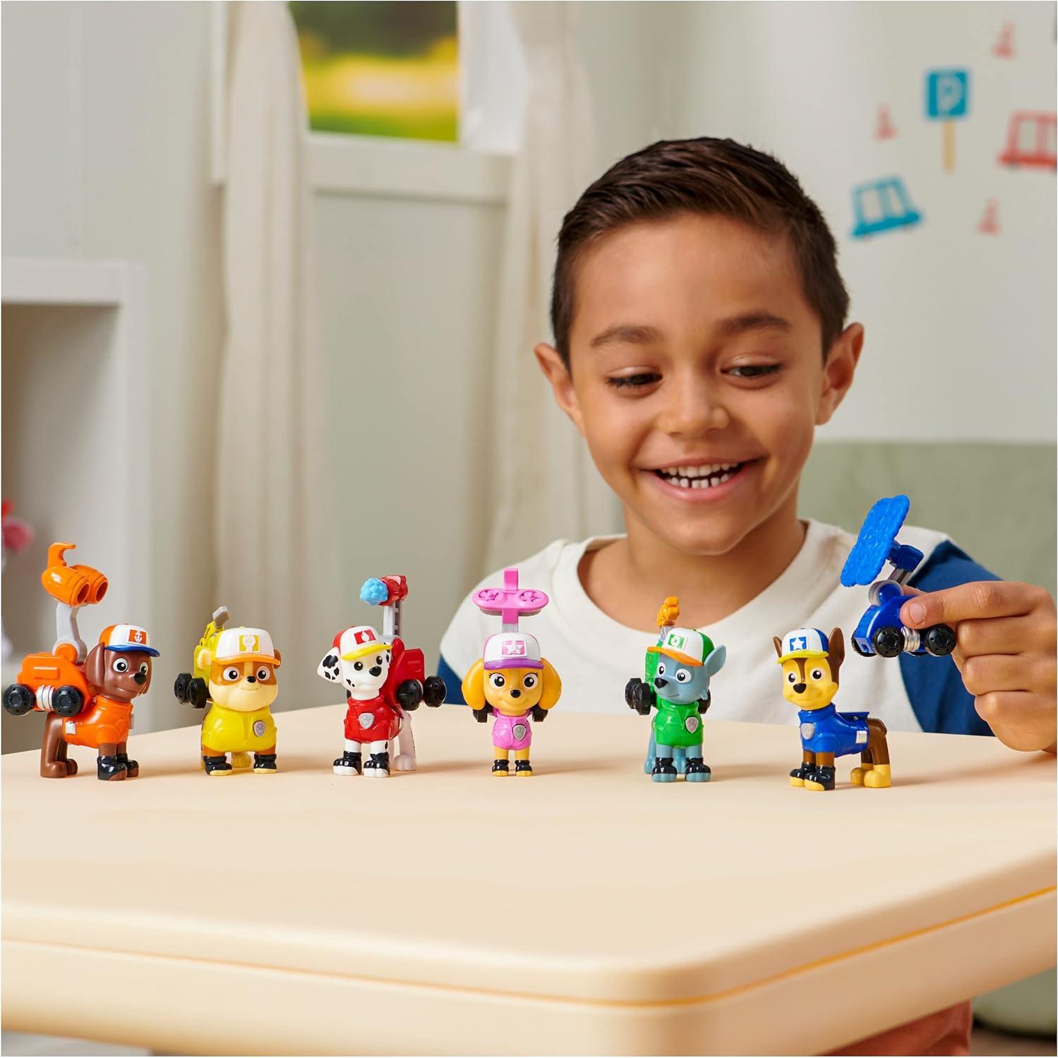 Figura de Acción Rubble PAW Patrol Big Truck Pups con Dron