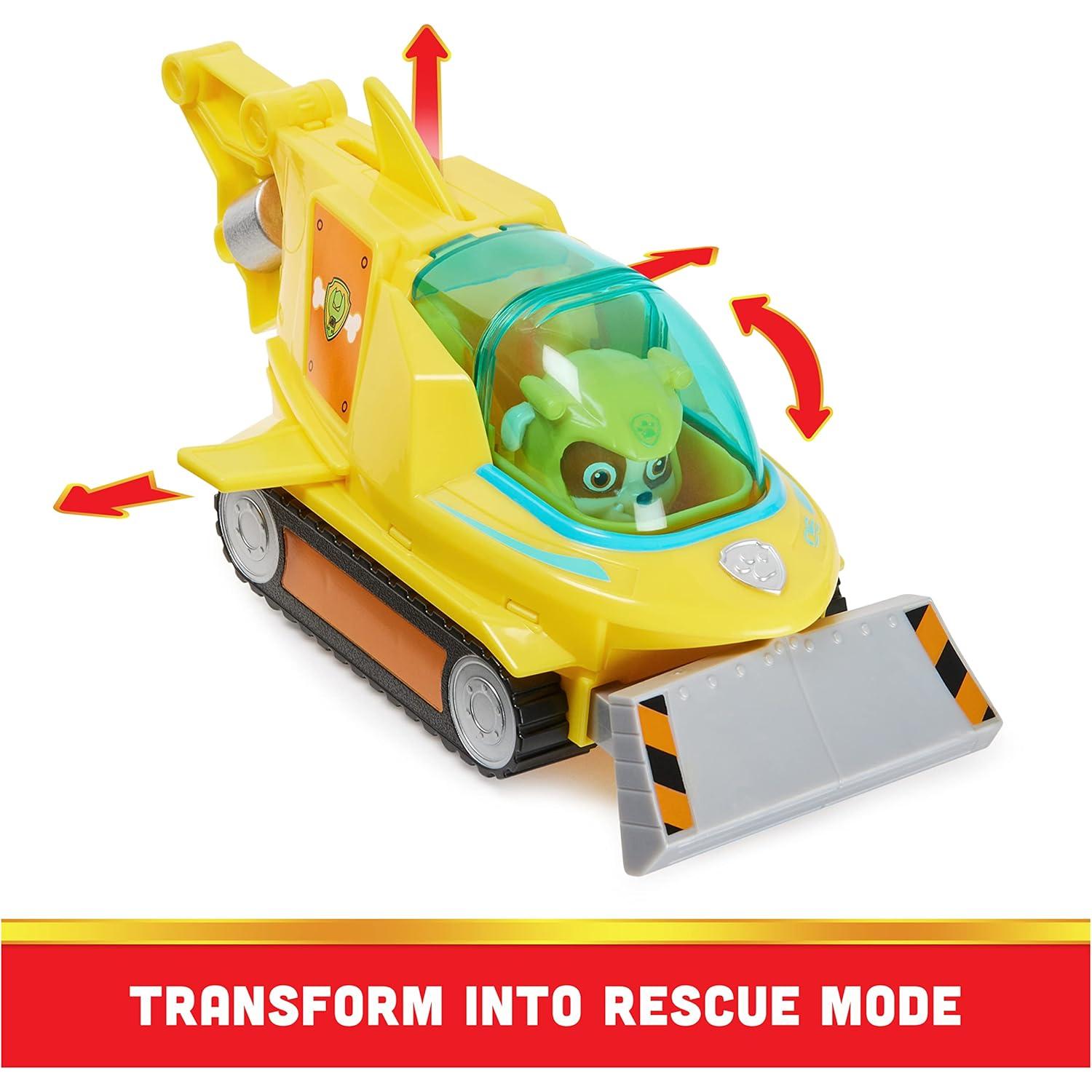 Vehículo de Rescate Tiburón Martillo Rubble Aqua Pups