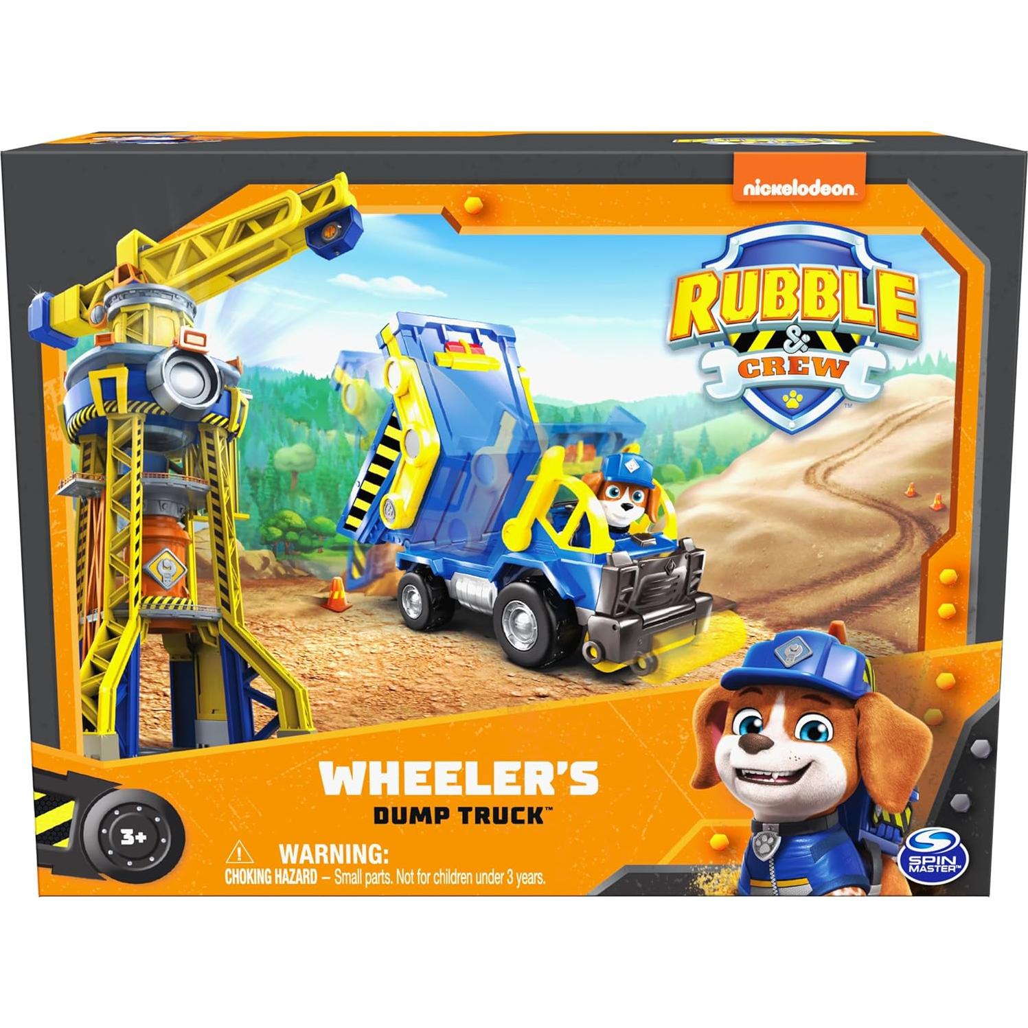 Camión de Volteo Rubble & Crew con Figura de Wheeler