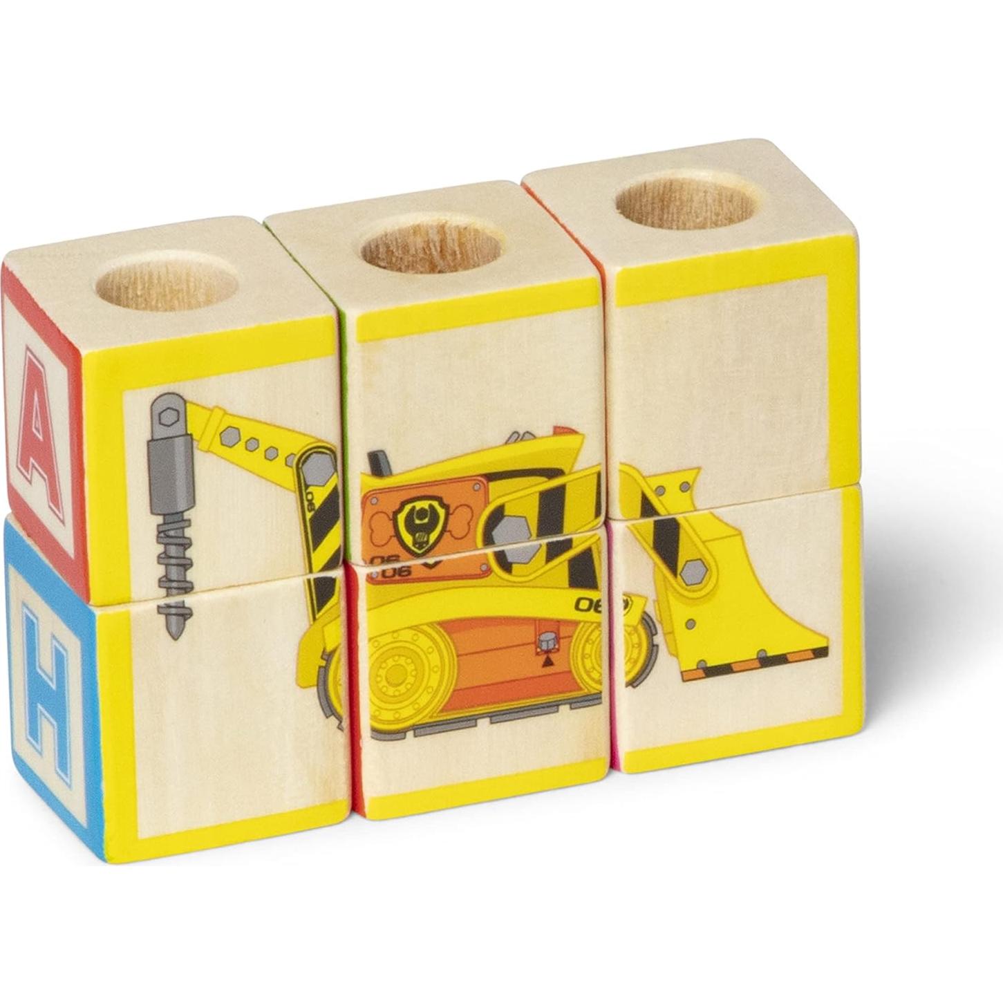 Camión de Bloques ABC Melissa & Doug - Juguete de Madera