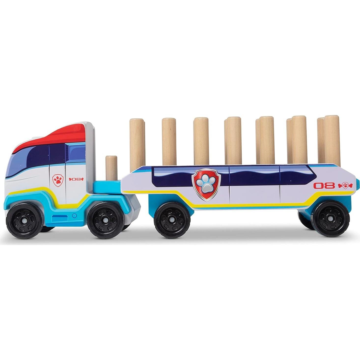 Camión de Bloques ABC Melissa & Doug - Juguete de Madera