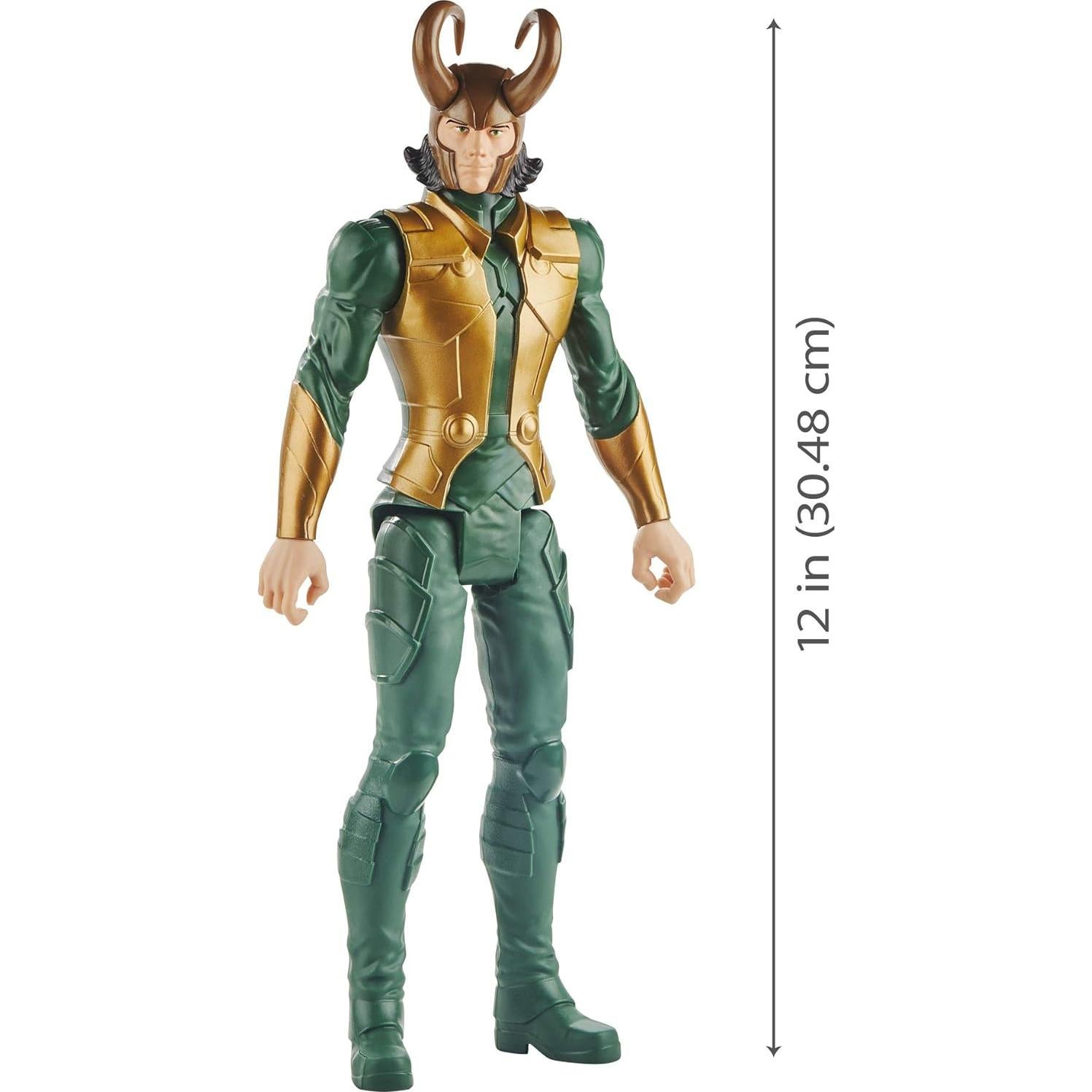 Figura de acción Loki Titan Hero Marvel 30 cm para niños 4+