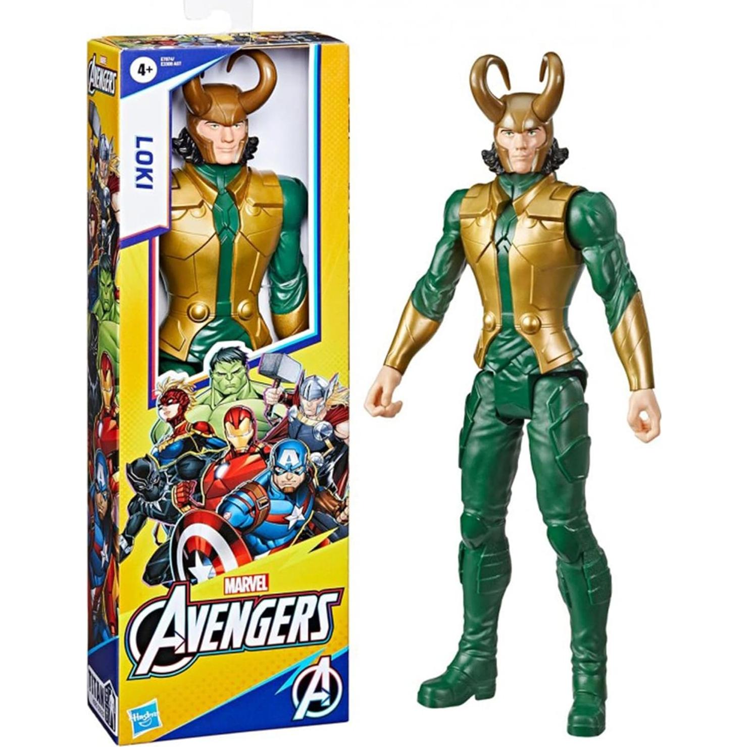 Figura de acción Loki Titan Hero Marvel 30 cm para niños 4+