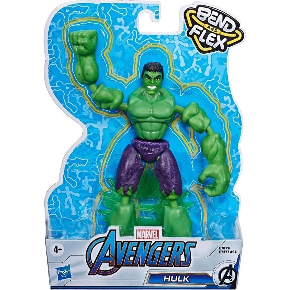 Figura de Acción Hulk Bend and Flex 15 cm Hasbro Marvel