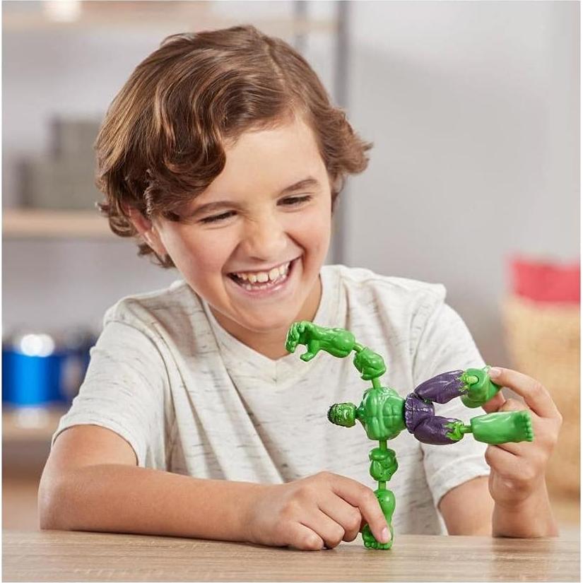 Figura de Acción Hulk Bend and Flex 15 cm Hasbro Marvel