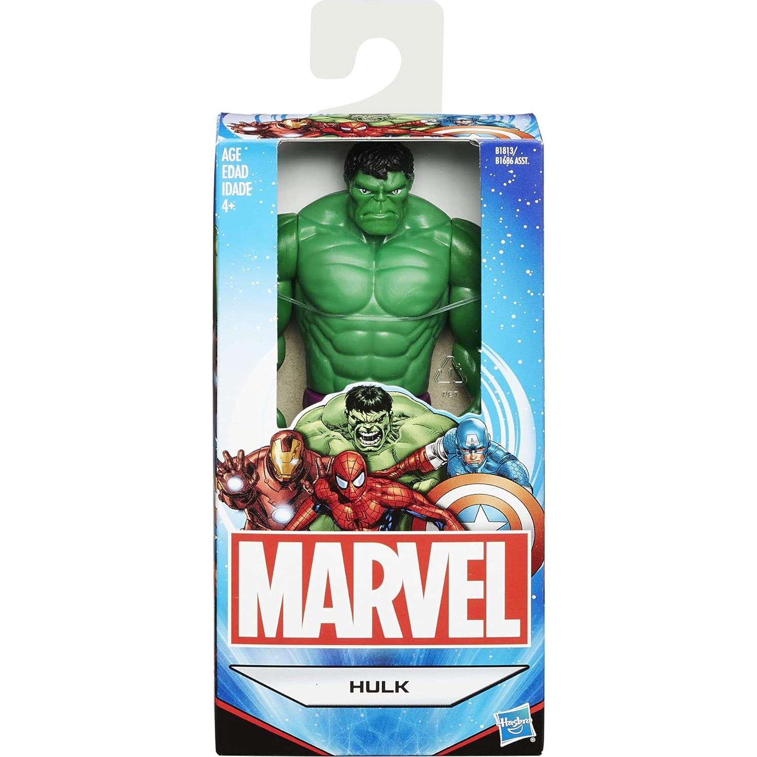 Figura de Acción Hulk 15 cm Hasbro Marvel Los Vengadores