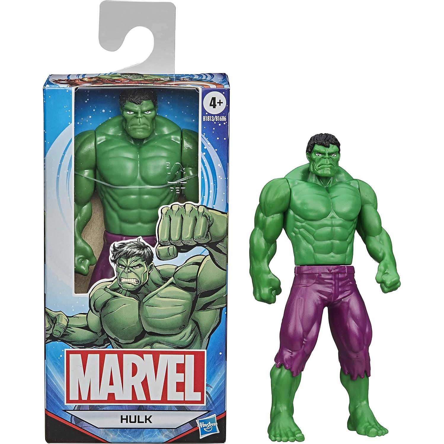 Figura de Acción Hulk 15 cm Hasbro Marvel Los Vengadores