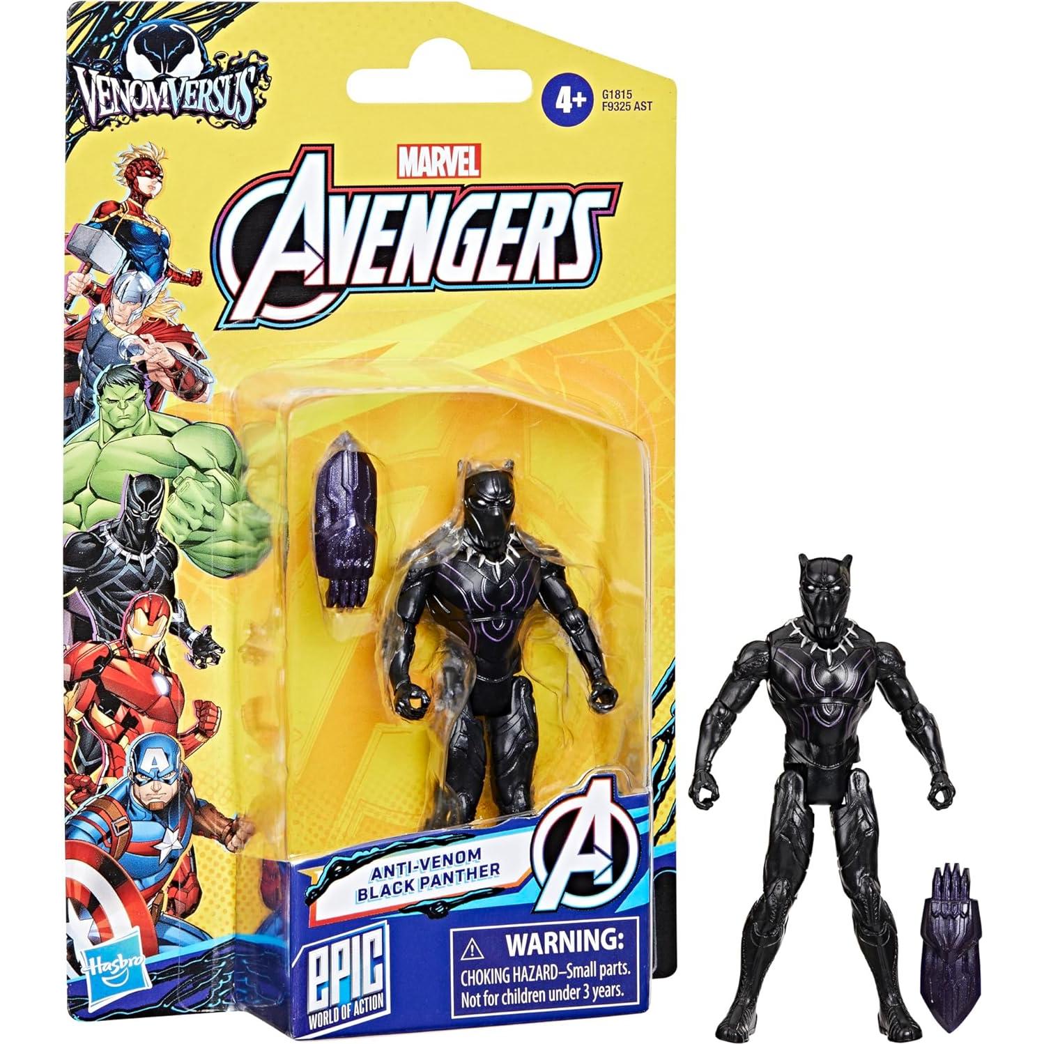 Figura de Acción Marvel Anti-Venom Black Panther 10 cm