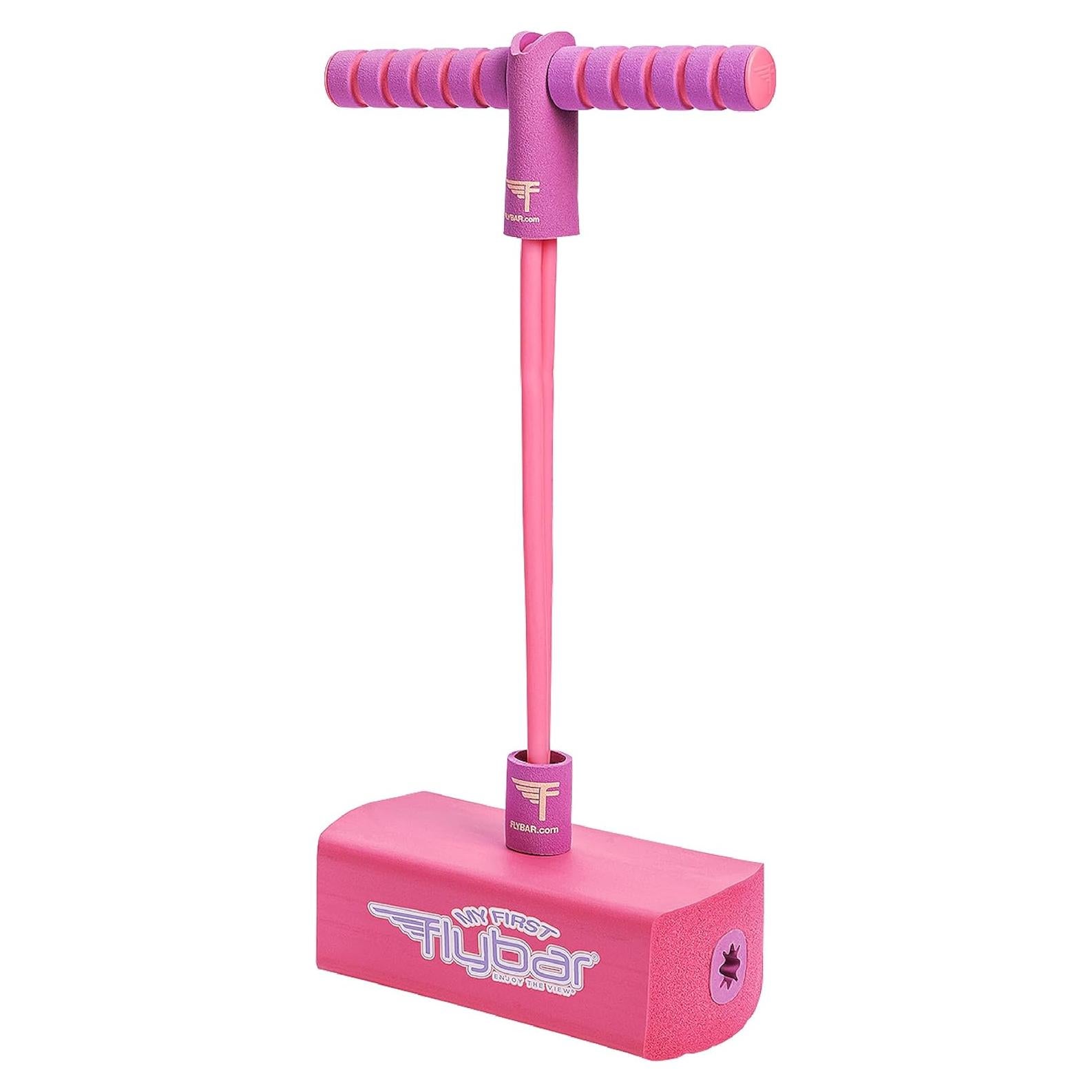 Pogo Stick Flybar MFF para Niños Rosa y Divertido