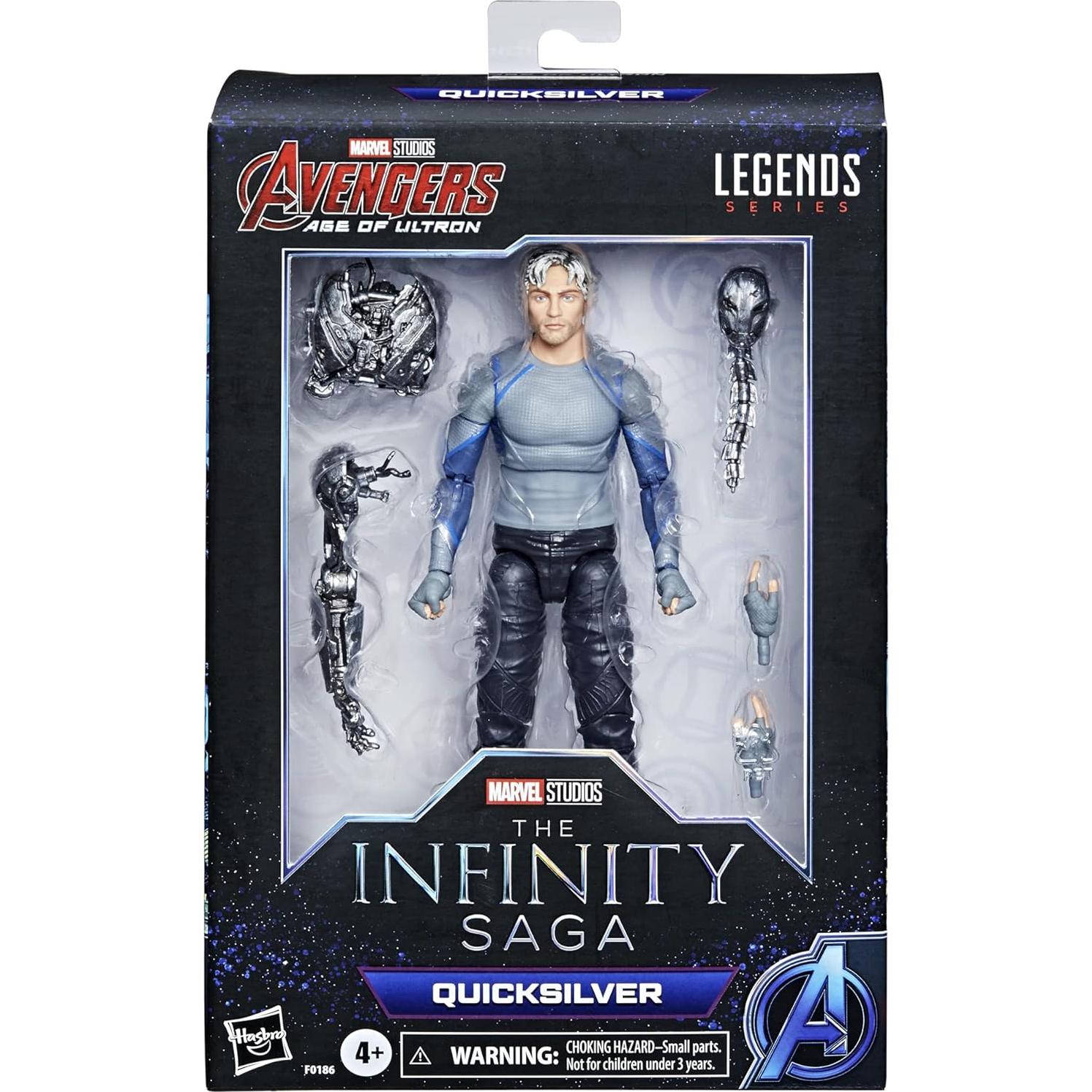 Figura Quicksilver Marvel Legends 15 cm - Hasbro