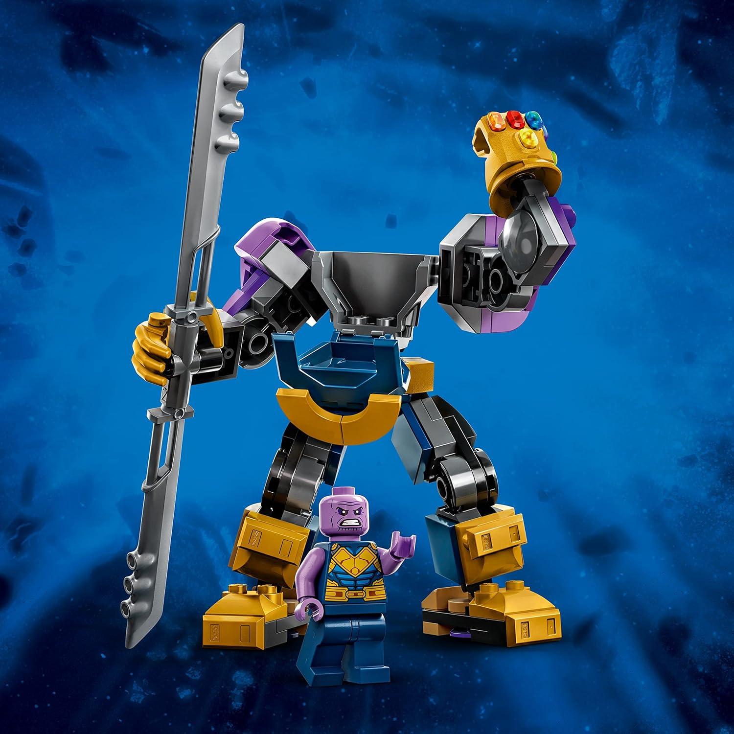LEGO Marvel Armadura Mech de Thanos 76242 - Juguete 12 cm