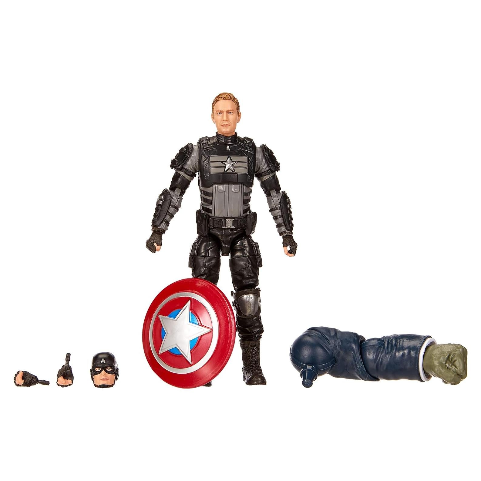 Figura de acción Capitán América sigiloso Hasbro 15 cm