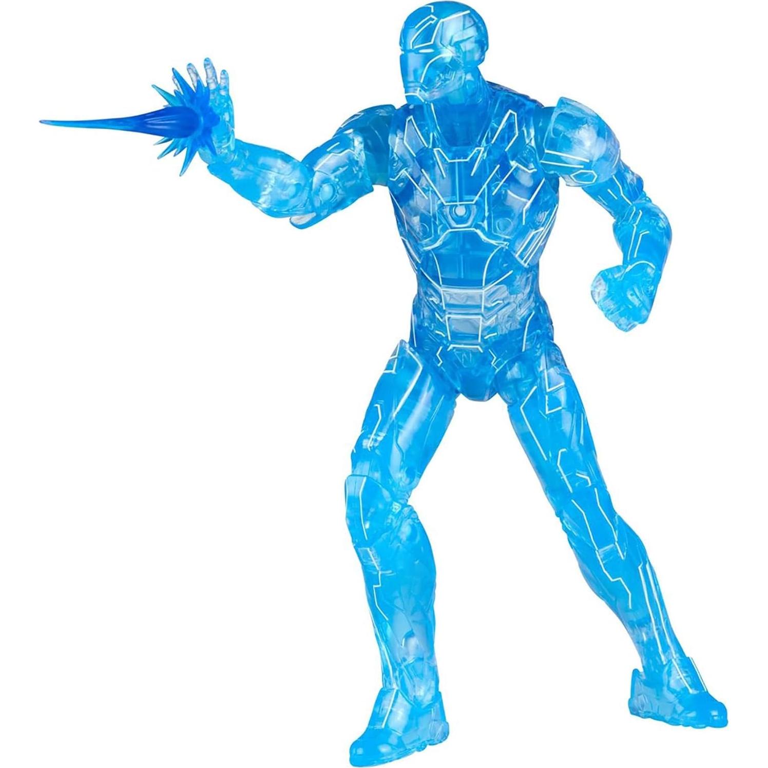 Figura de acción Iron Man Holograma 16 cm Marvel Hasbro